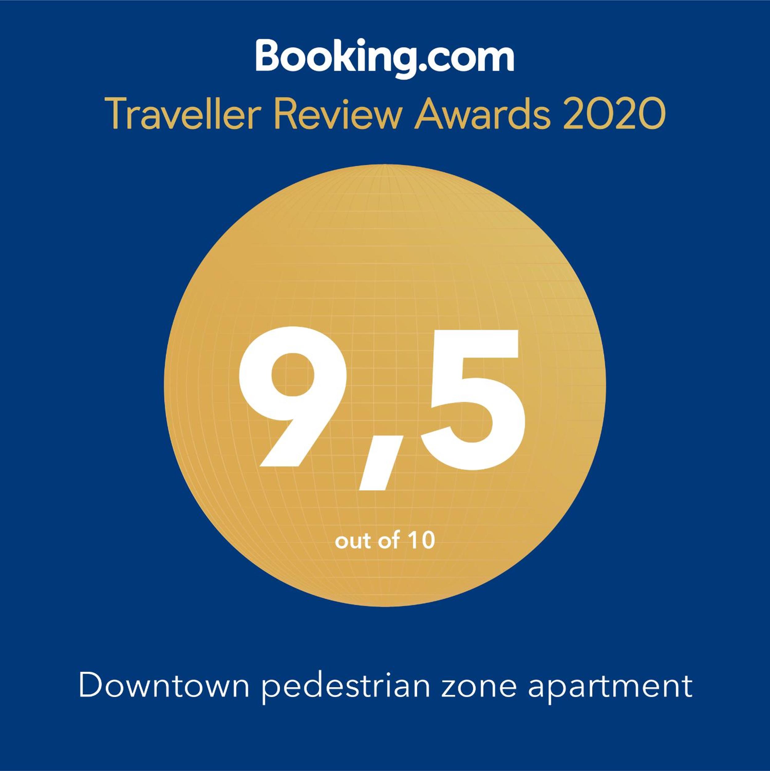 Downtown pedestrian zone apartment view 2