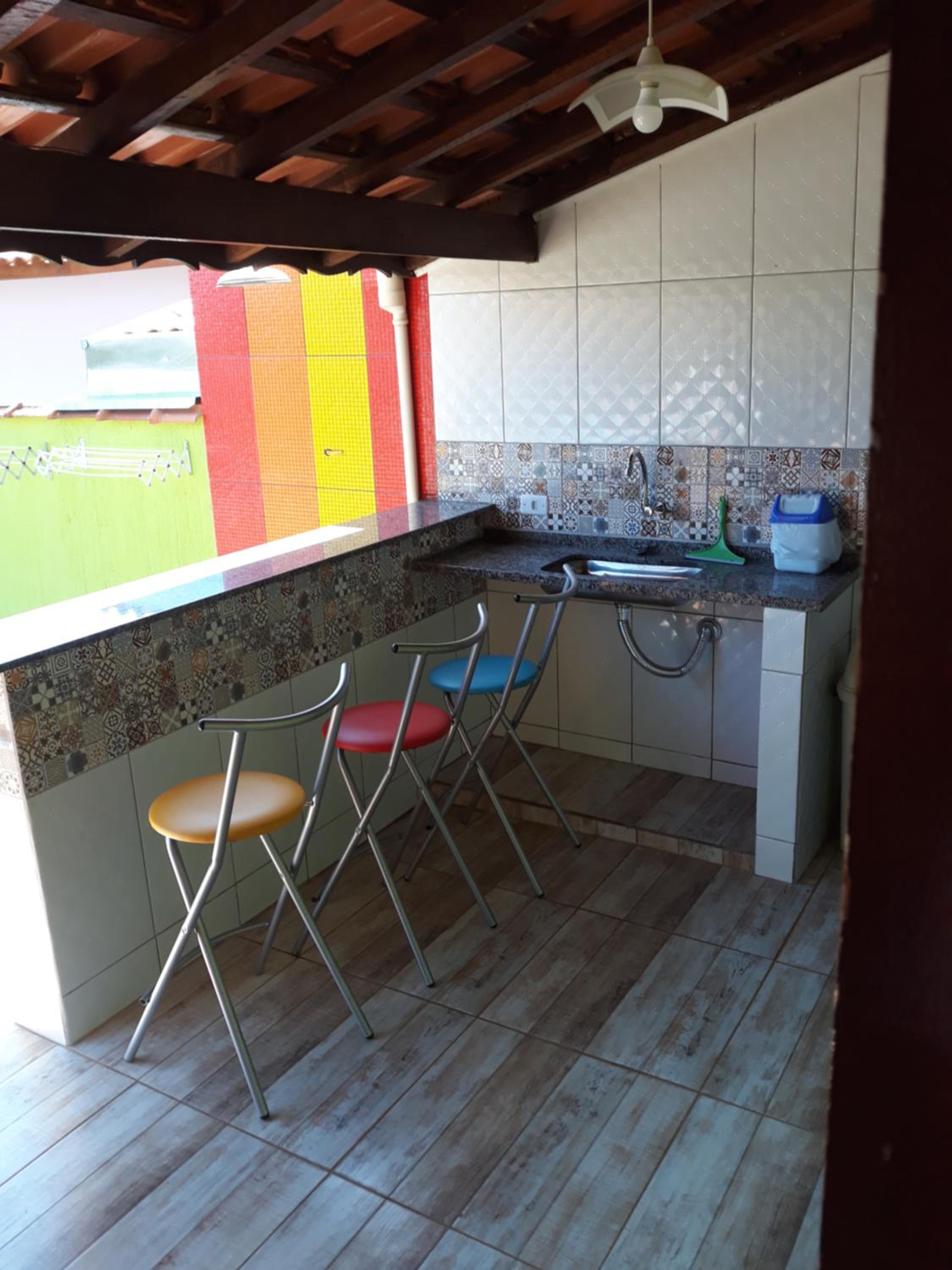 outdoor BBQ area