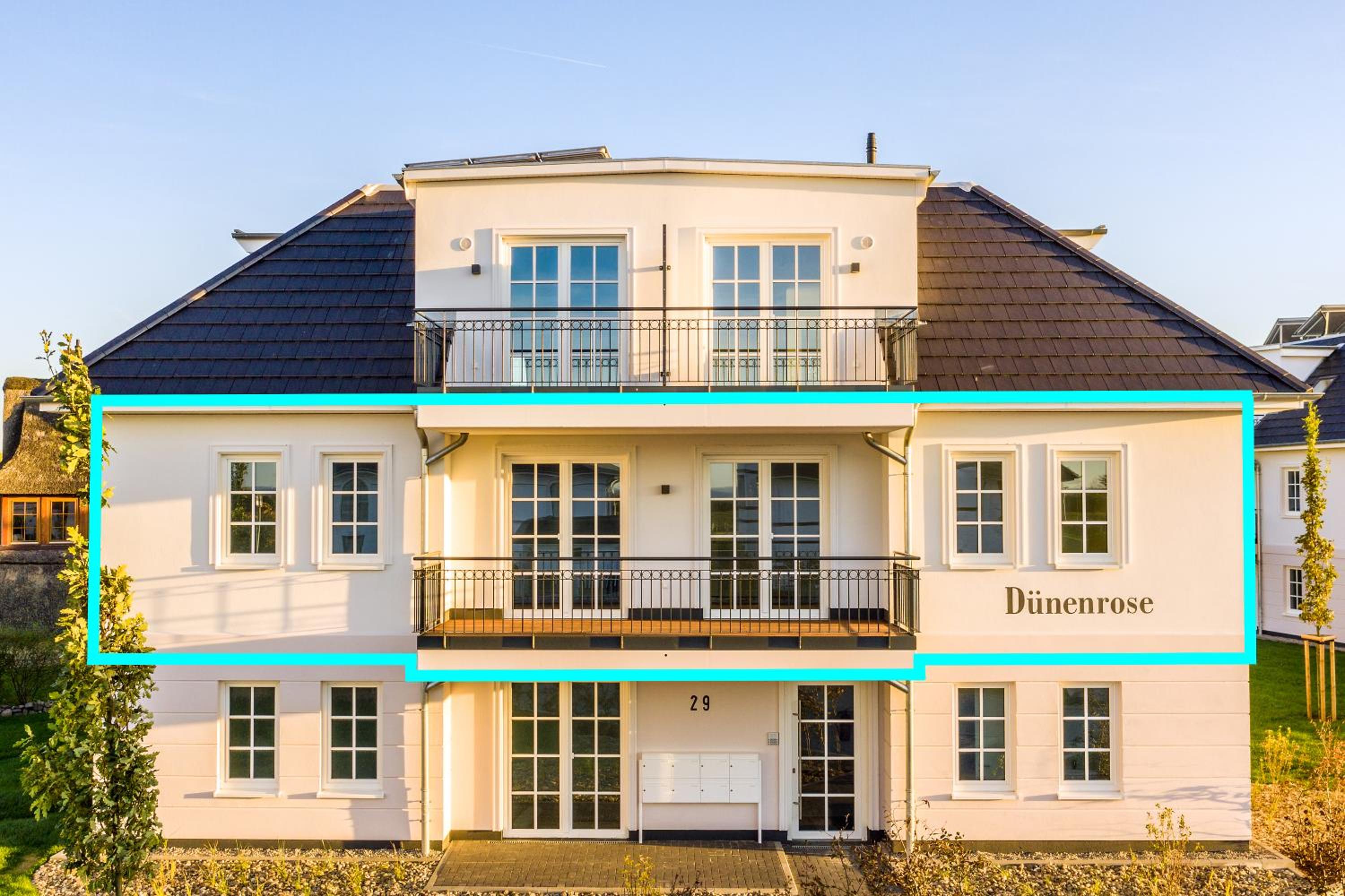 Dünenrose 4 Wolkenlos