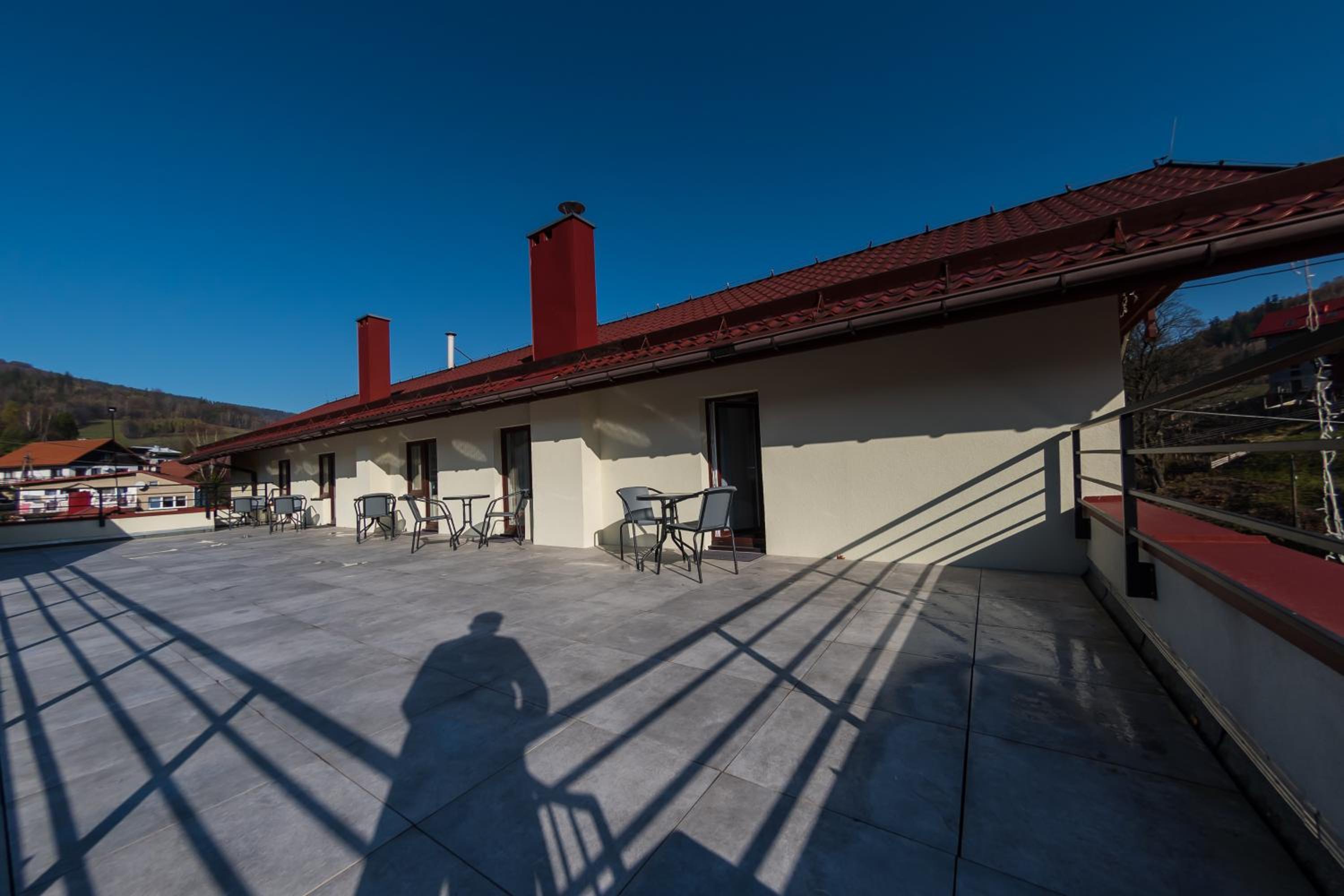 outdoor BBQ area
