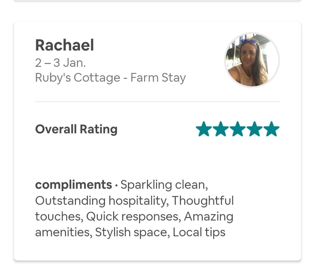 Ruby's Cottage Farm Stay