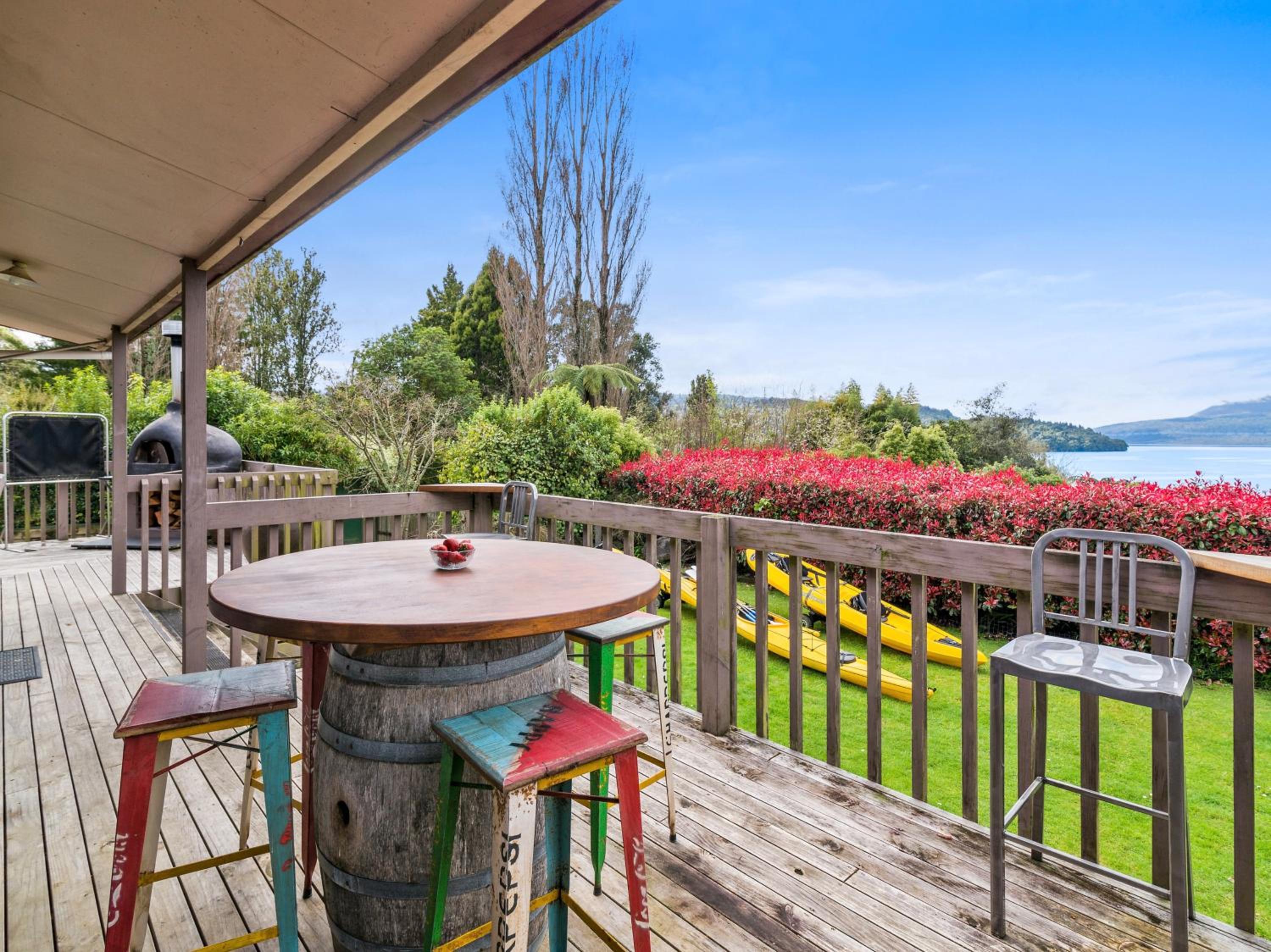 Lakeside Escape - Lake Tarawera Holiday Home view 3