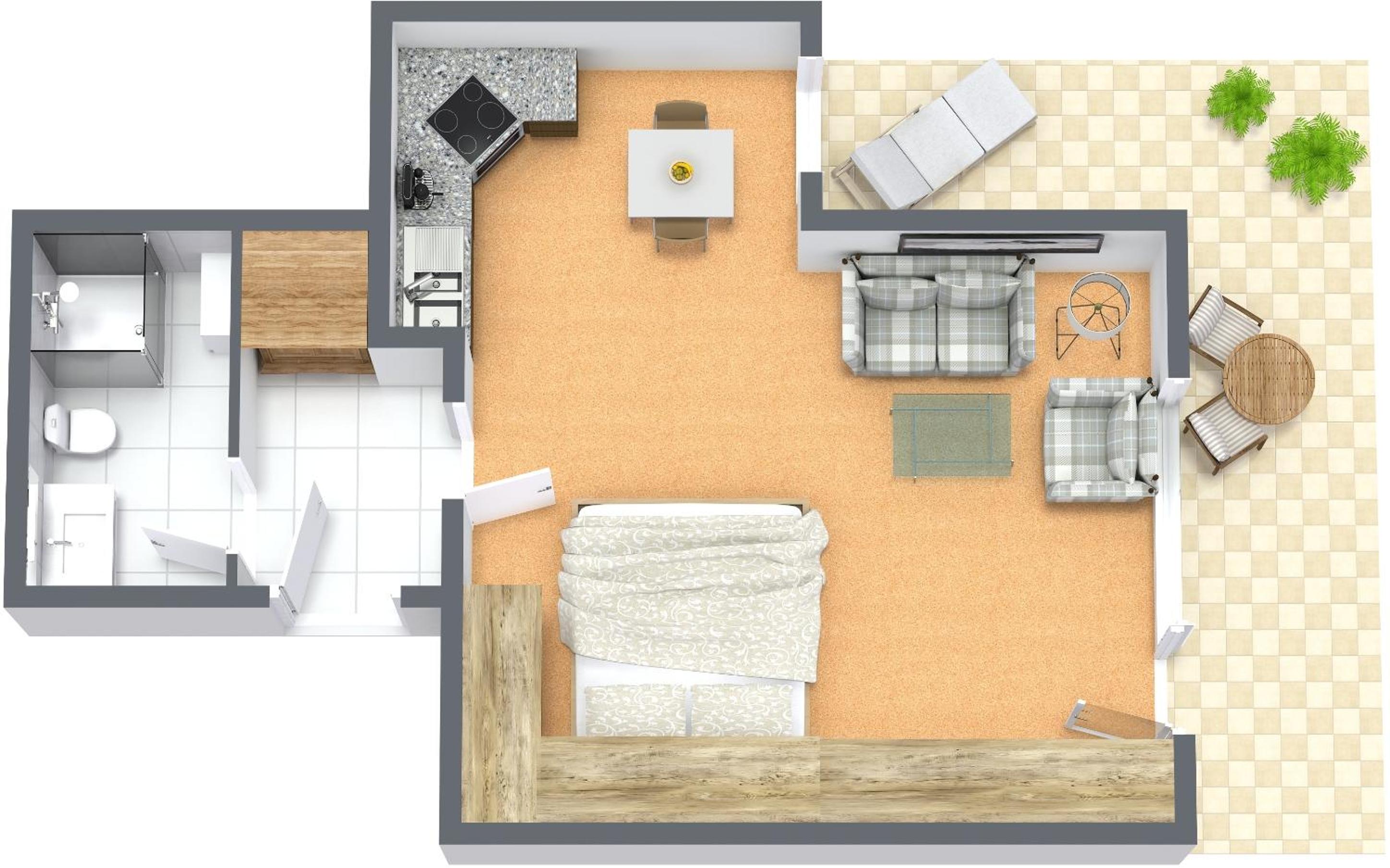 hotel room