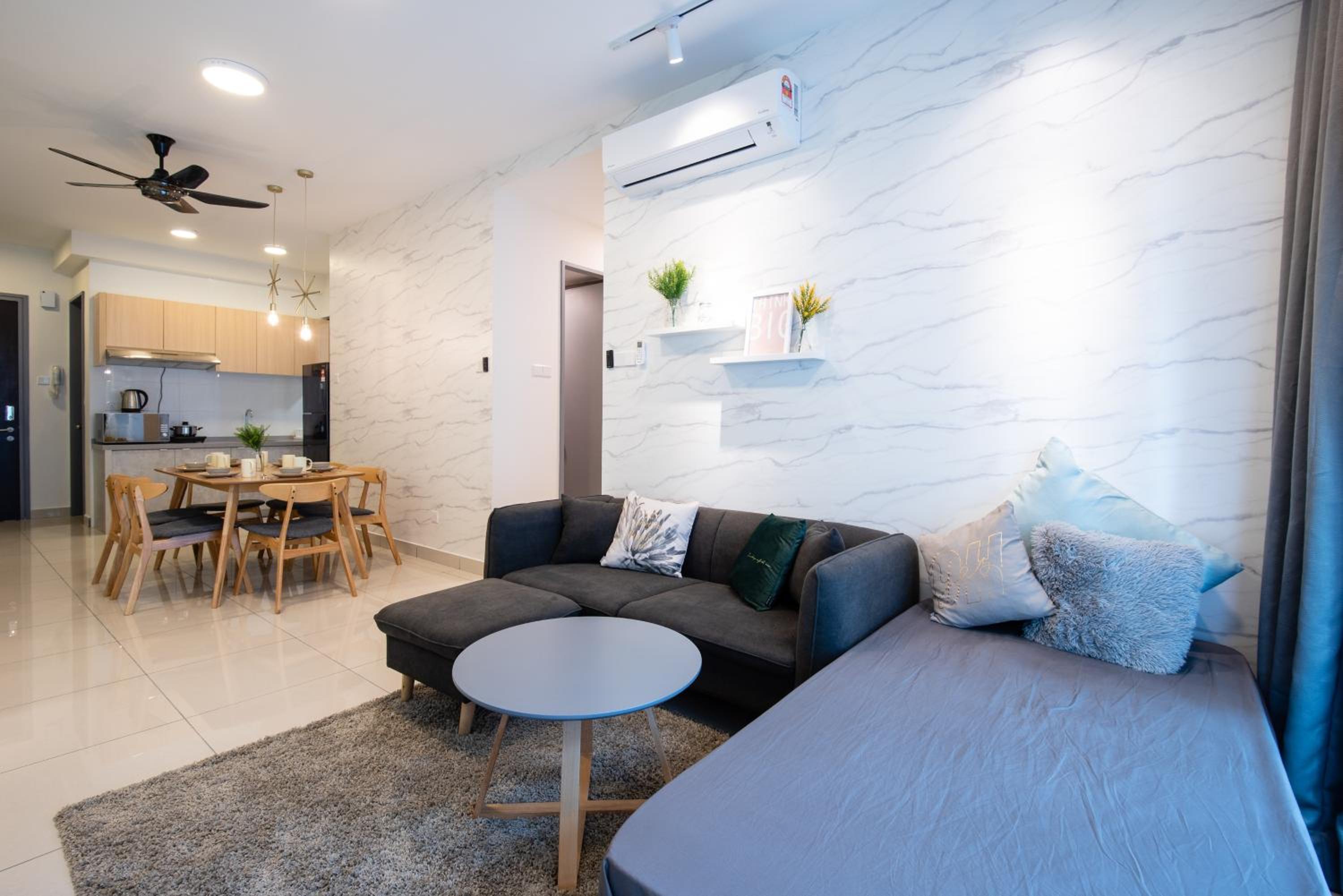 3 Rooms Elegant Minimalist Design Setapak 15min KLCC