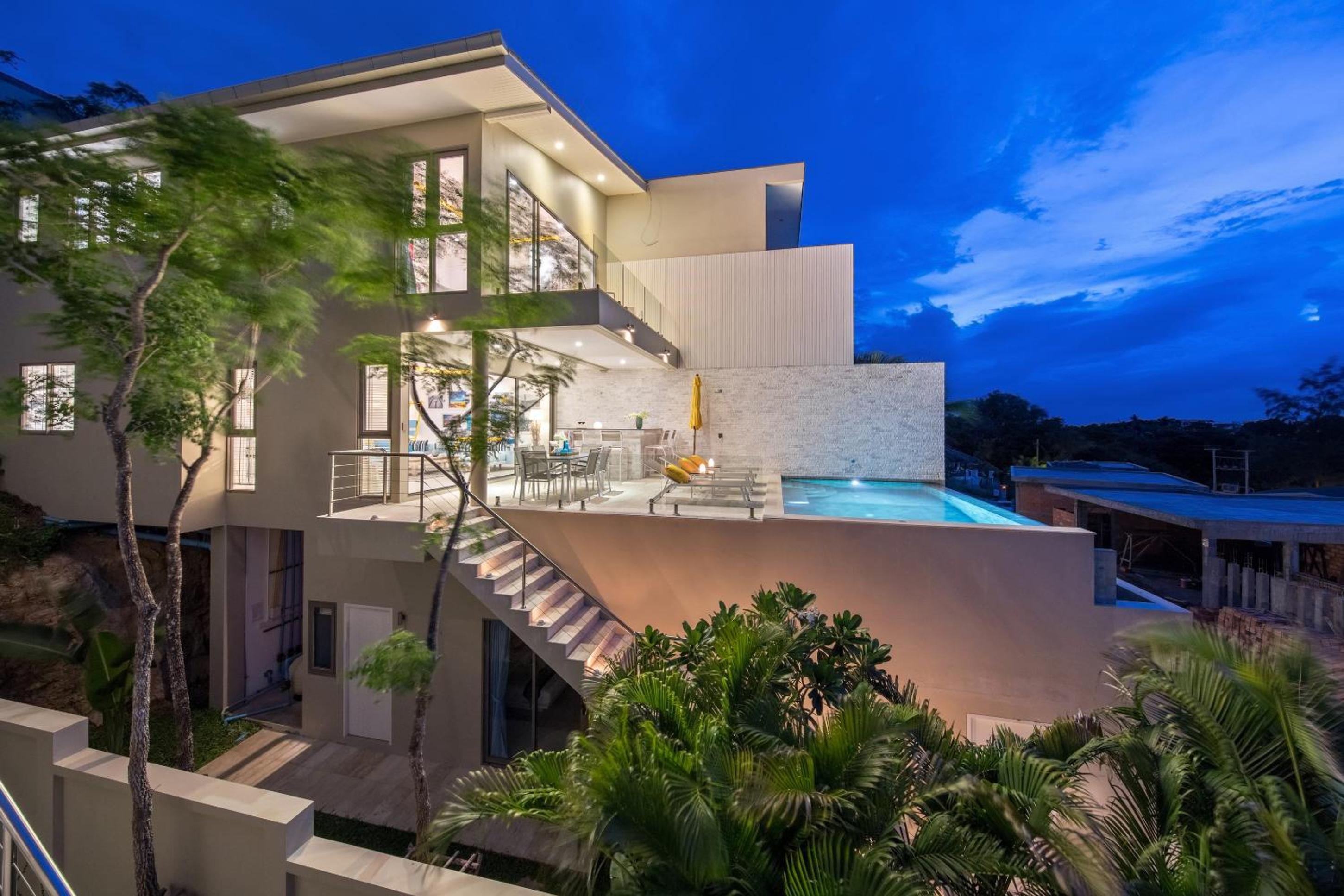 Hotel BEACHSIDE VILLA - B18 - at Bayside Luxury Villas Samrong Bay Beach, 4 BED 5 BATH, SEA & SUNSET VIEWS, only 200m walk to the Beach - Image 1