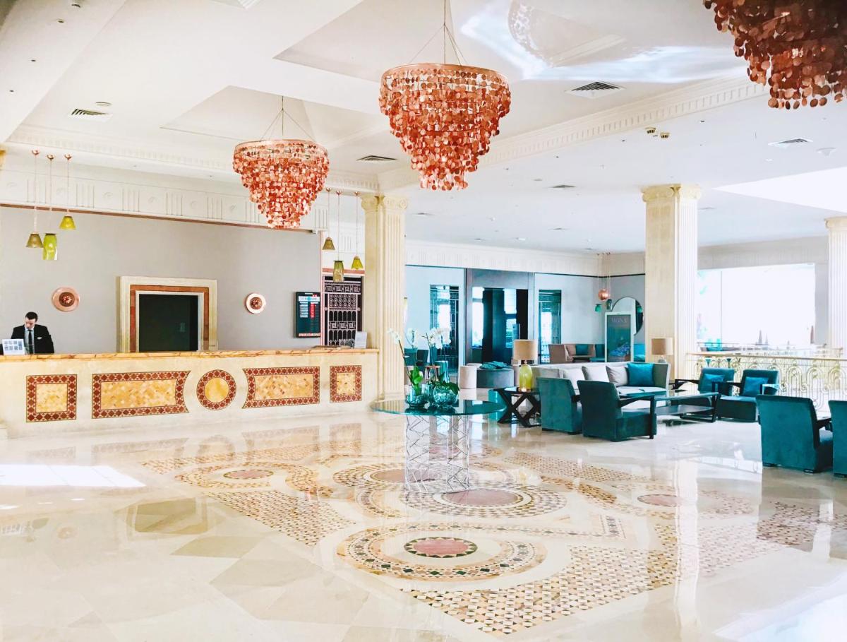 hotel reception