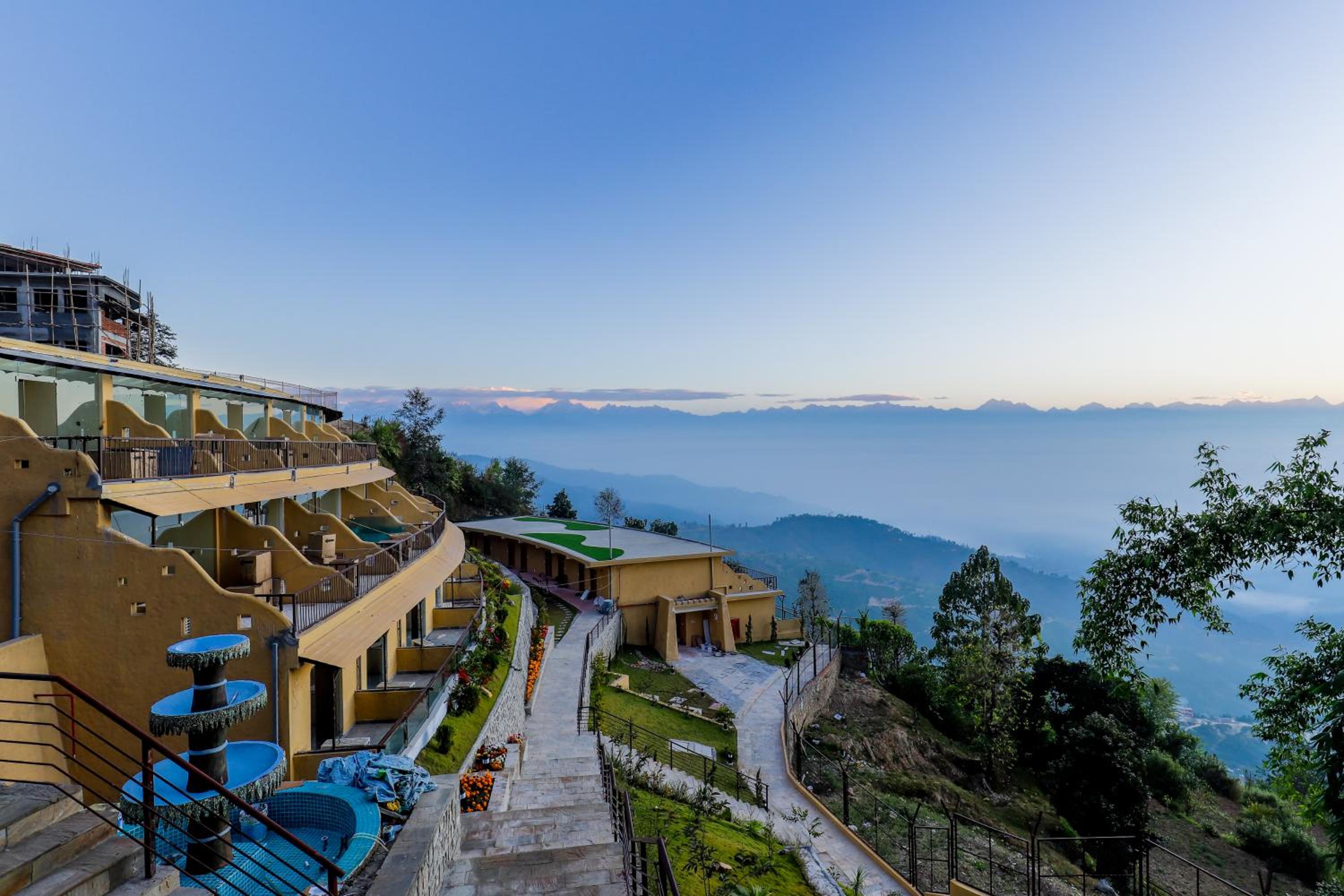 Aagantuk Resort, Dhulikhel view 3