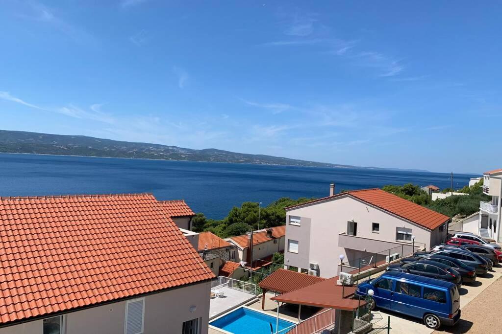 Apartment 1 with pool and amazing sea view view 5