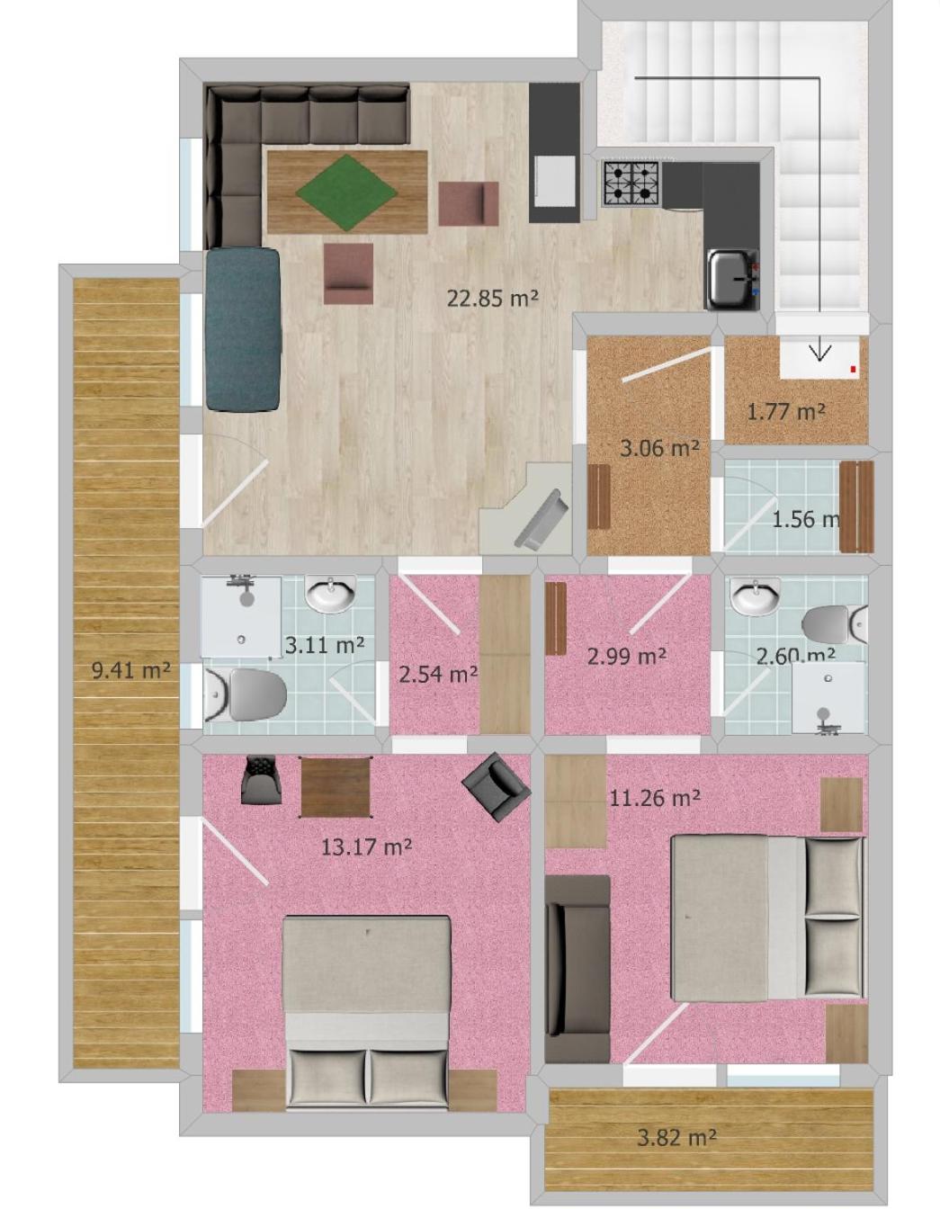 Appartement Mrak