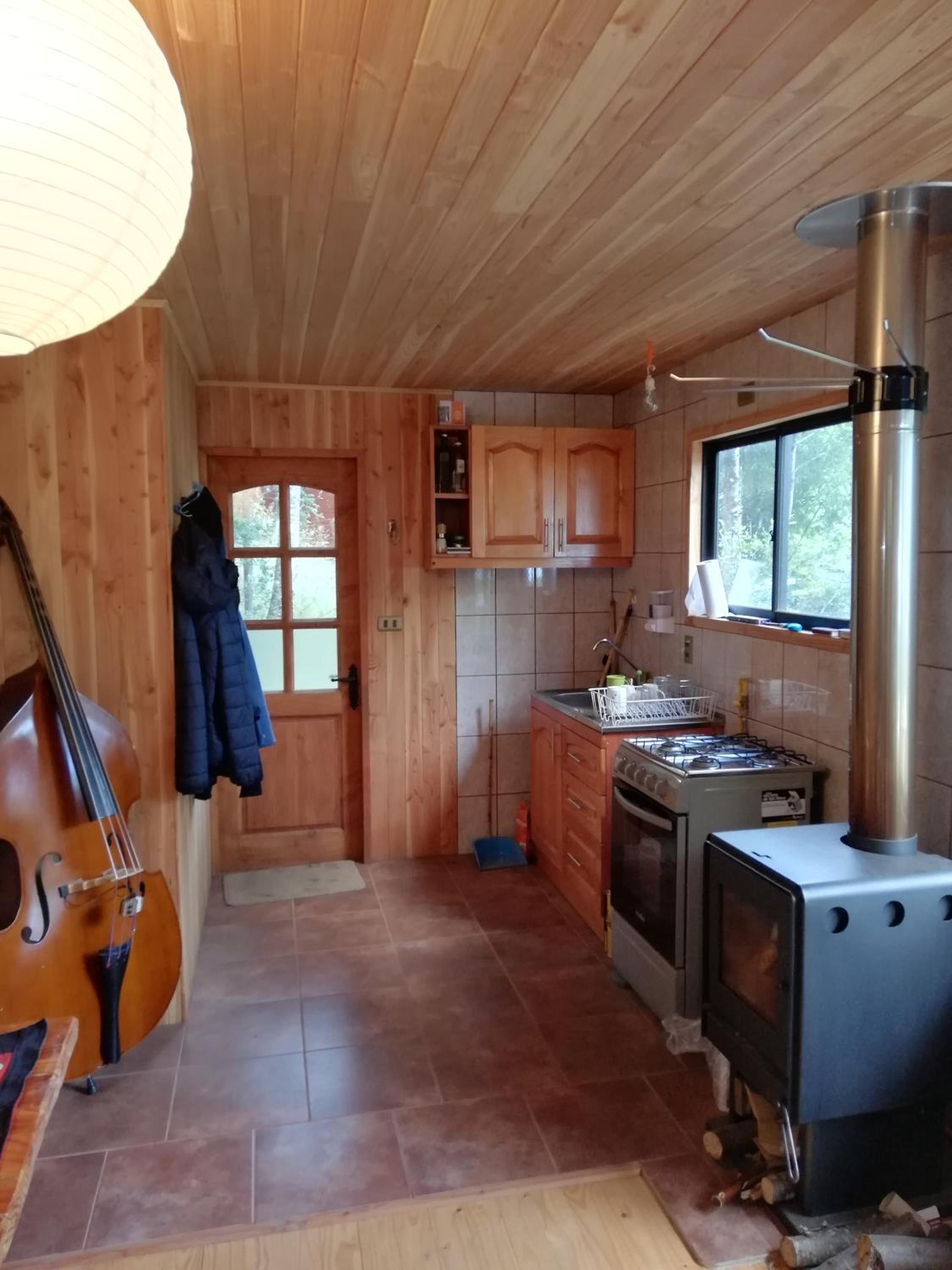 Cabaña rústica en el Lago Caburgua, Pucon