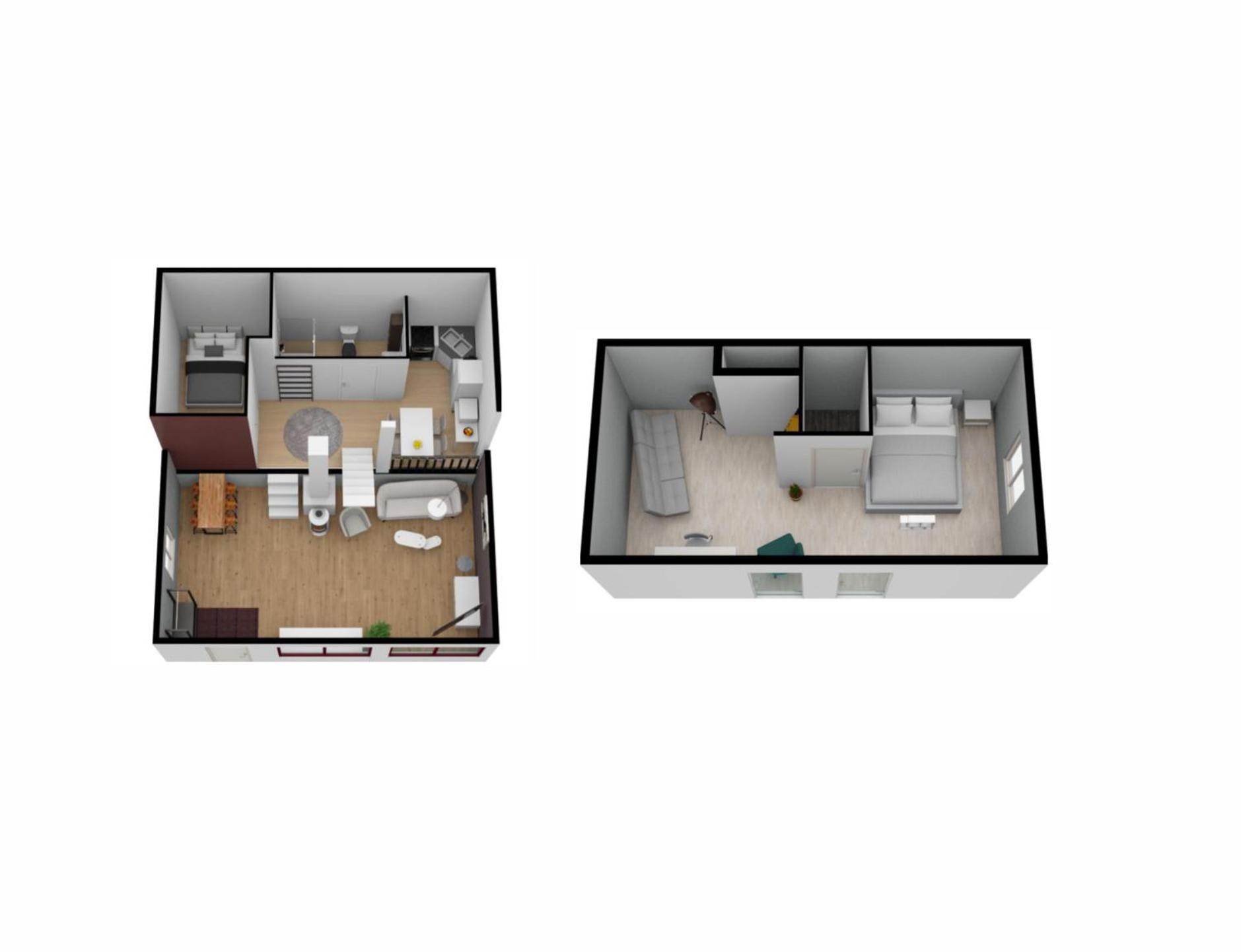 SEA Office - Modernes Ferienhaus mit tollem Seeblick