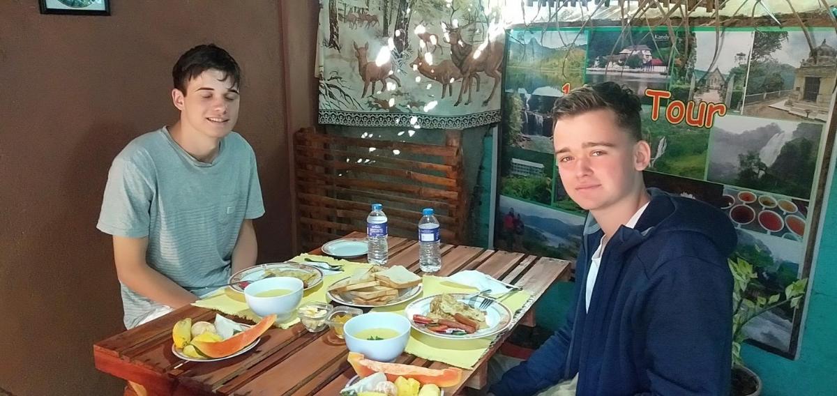 breakfast buffet