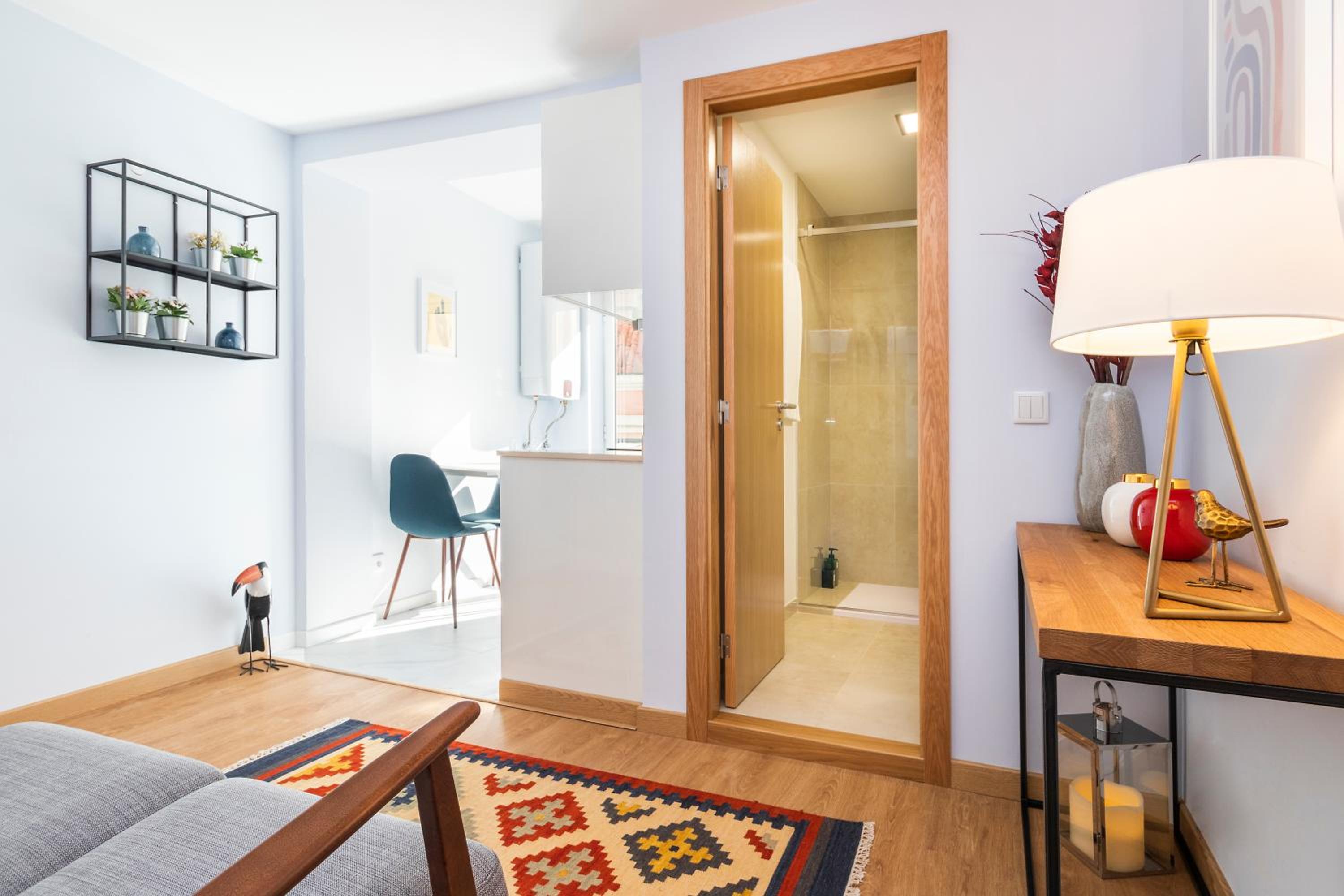 Perfect 1 Bedroom very central with AC view 3