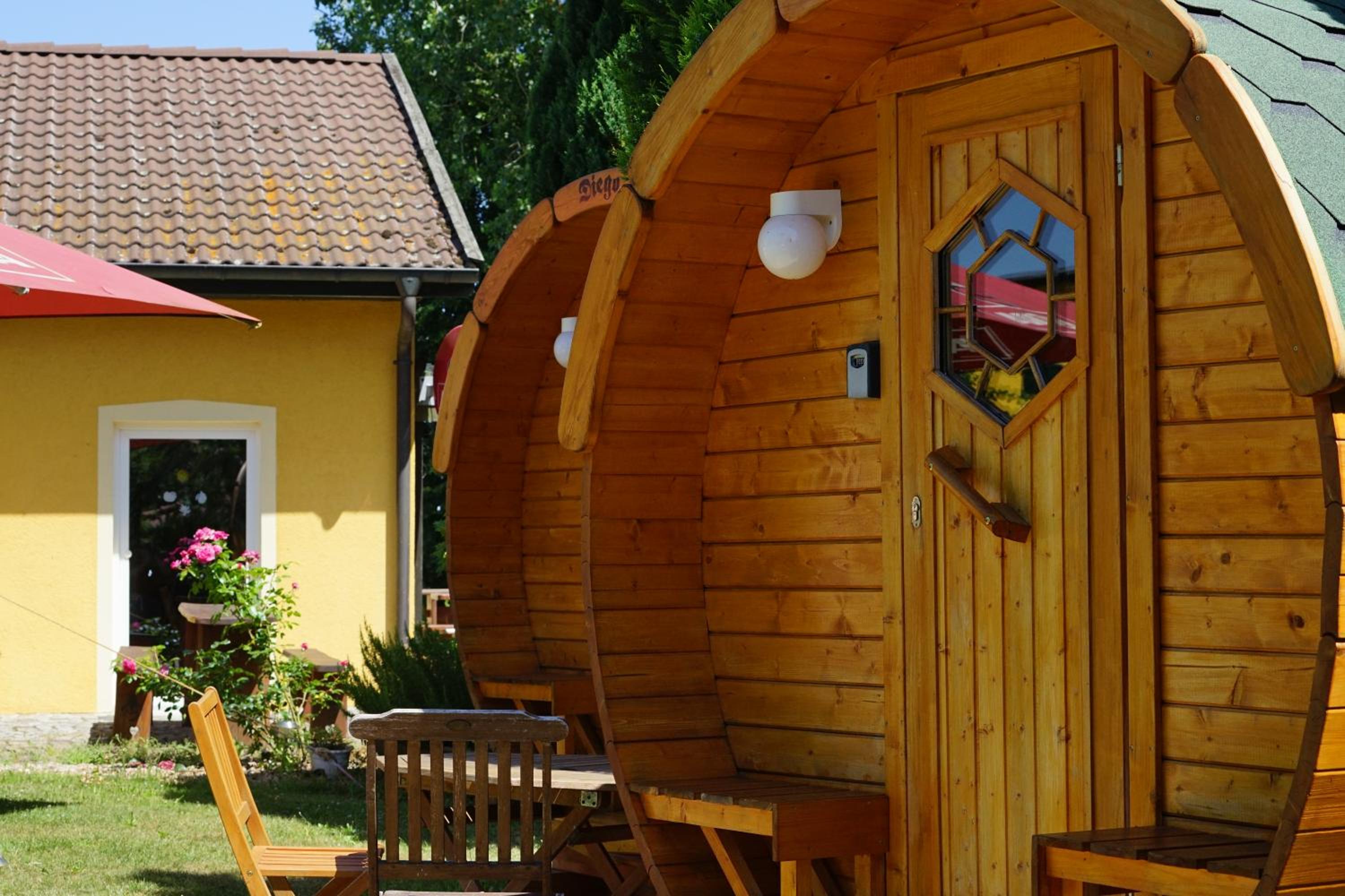 Barrel -schlafen im Fass view 5