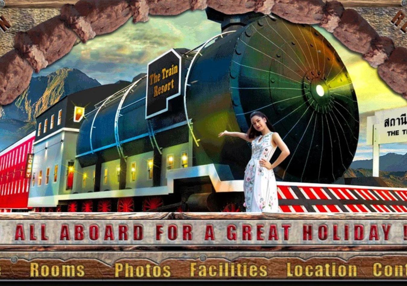 The Train Resort - Your Relaxing Resort with Large Pool & Jacuzzi