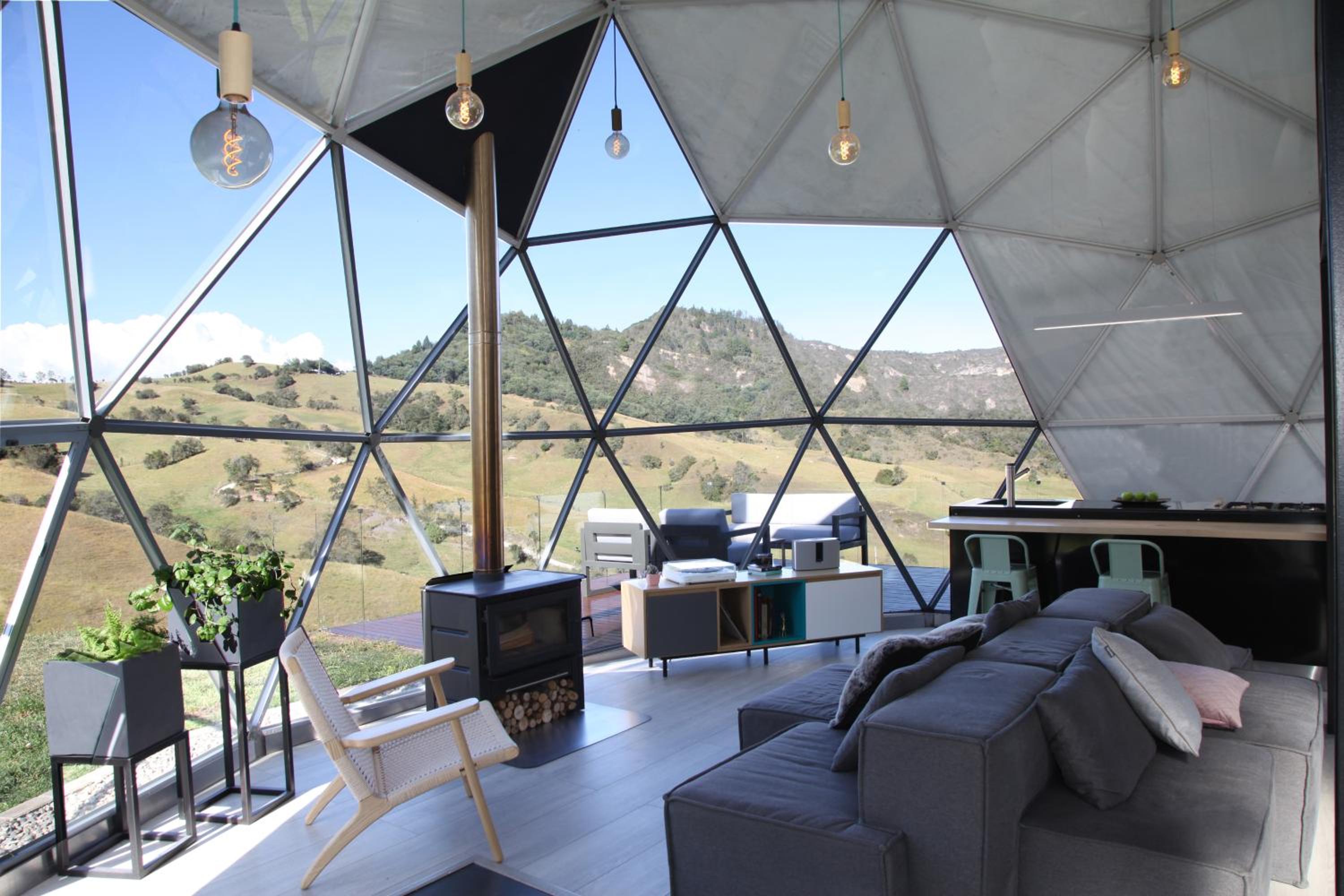 Mirror Glamping view 2