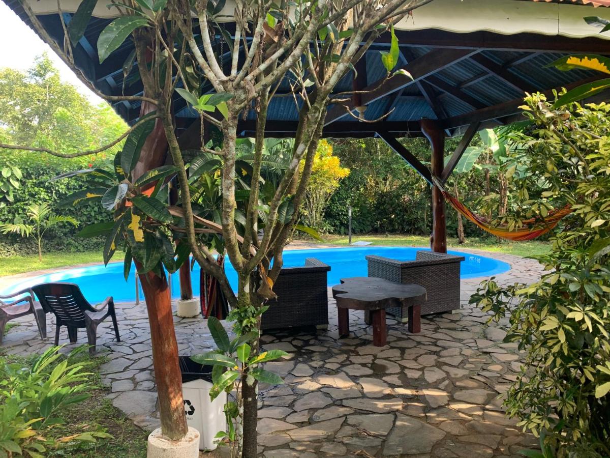 outdoor BBQ area