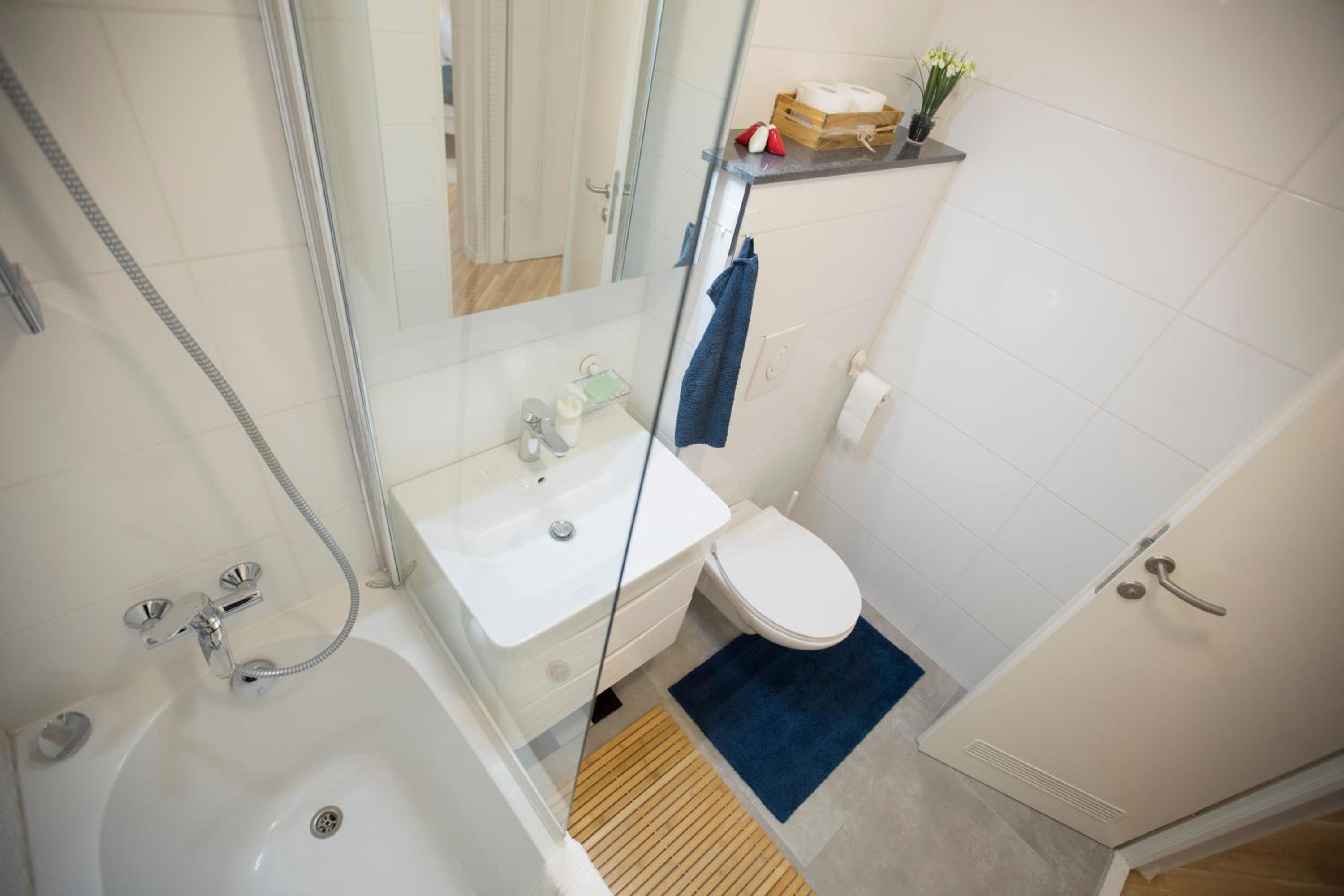 apt.vrbik en Zagreb — bathroom