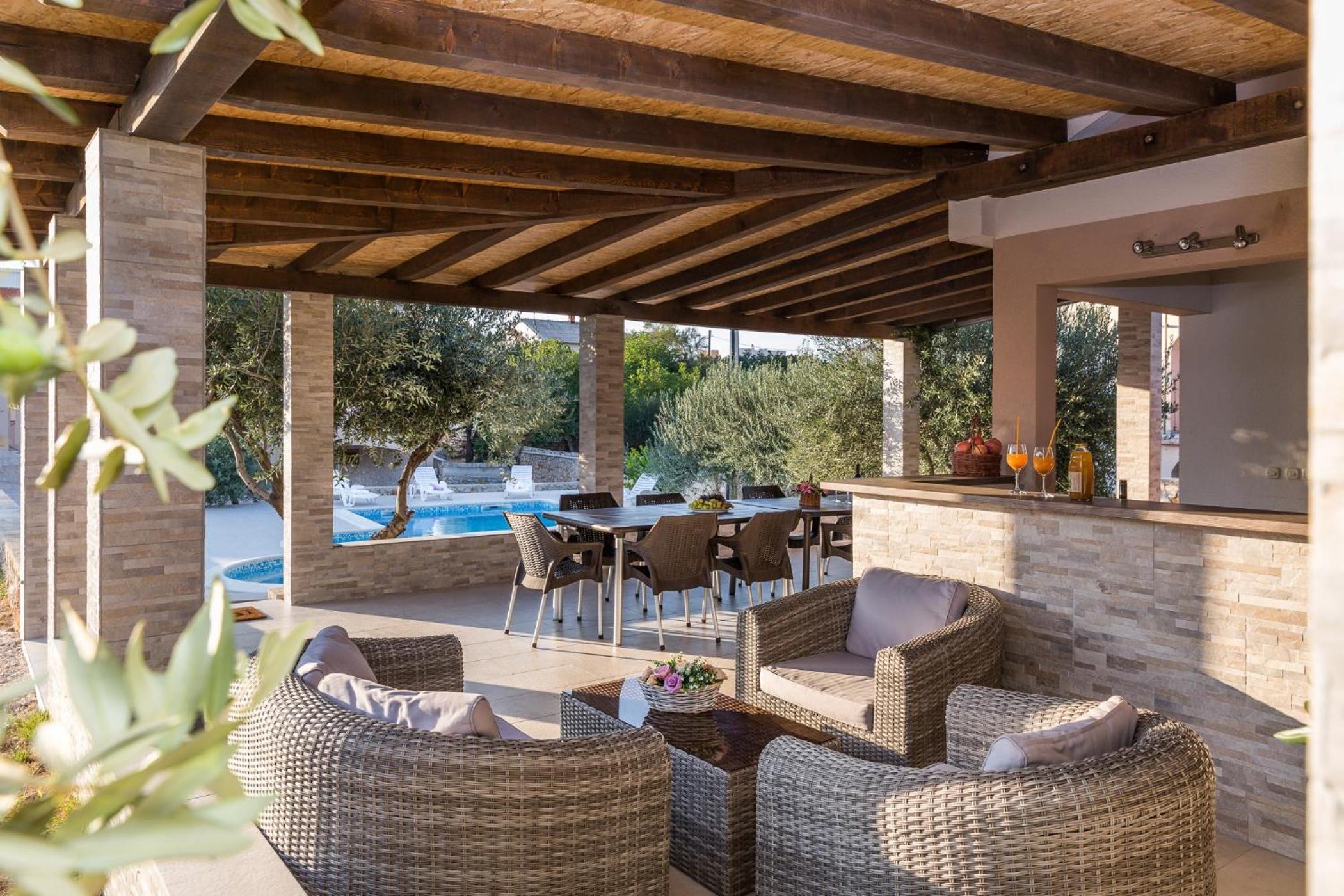 Villa Zlatni dvori ZadarVillas view 3