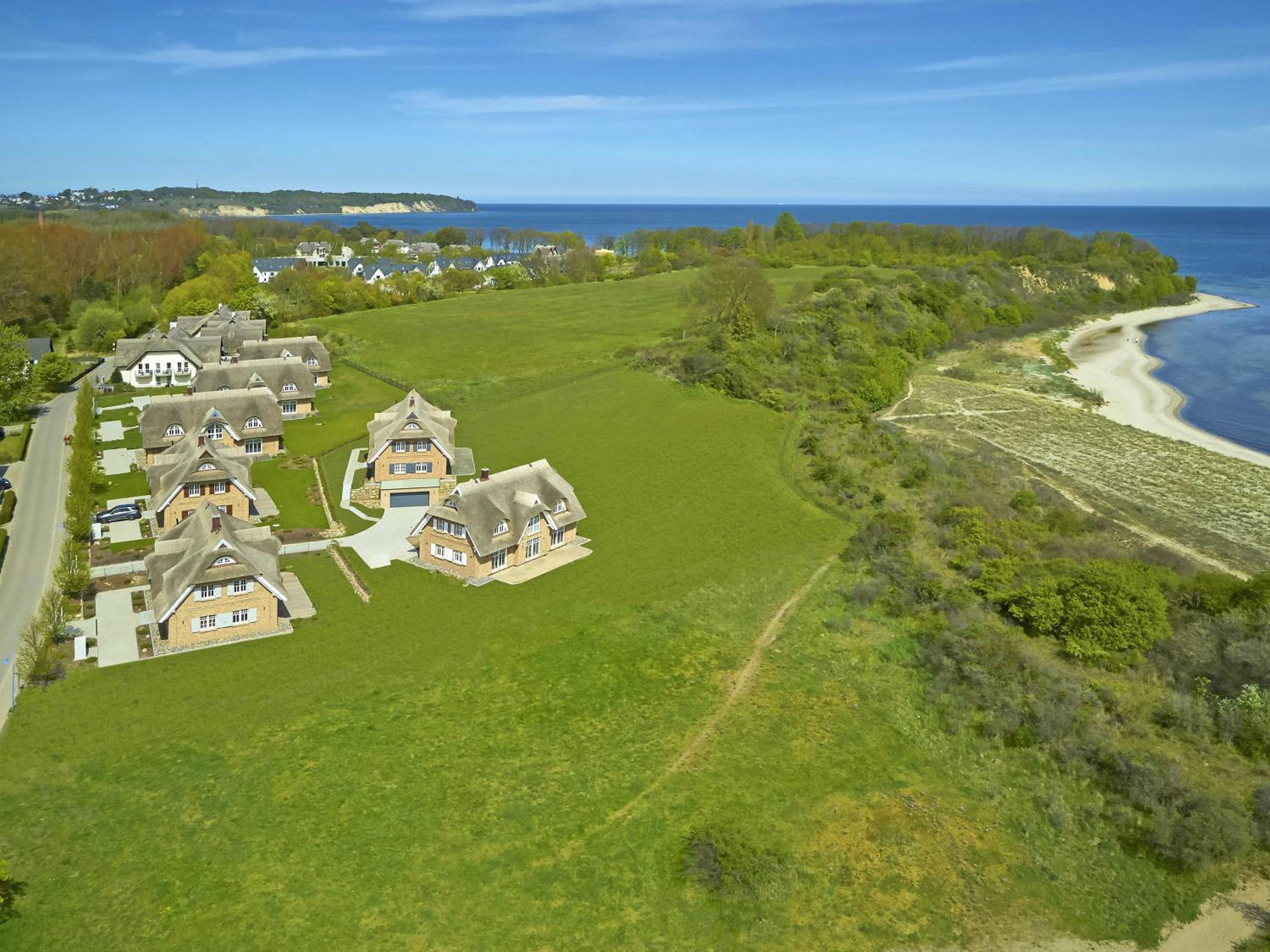 Strandhäuser Lobbe - Haus 5 Ruden mit Meerblick