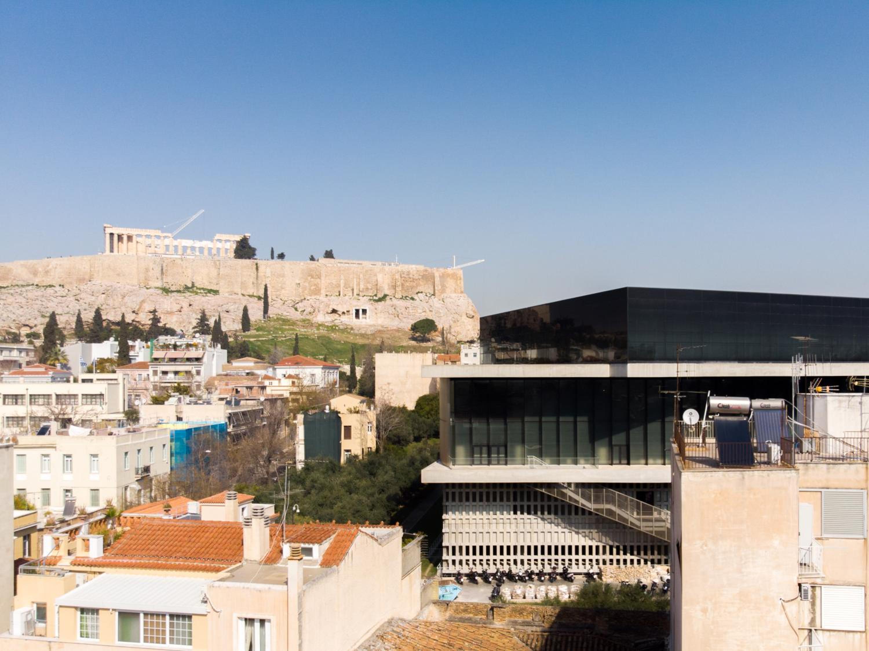 Acropolis Heights at the foot of the Parthenon