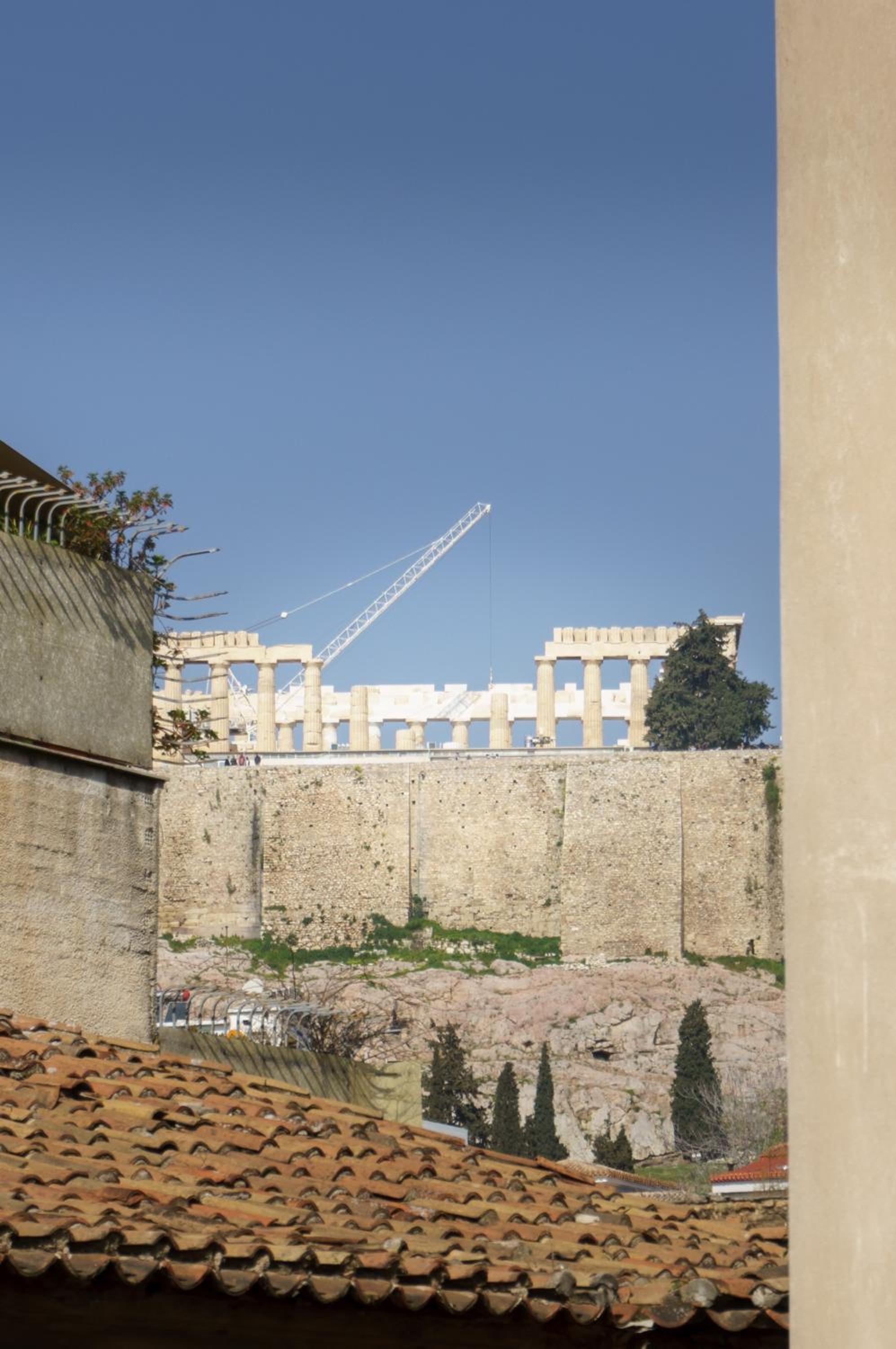 Acropolis Heights at the foot of the Parthenon