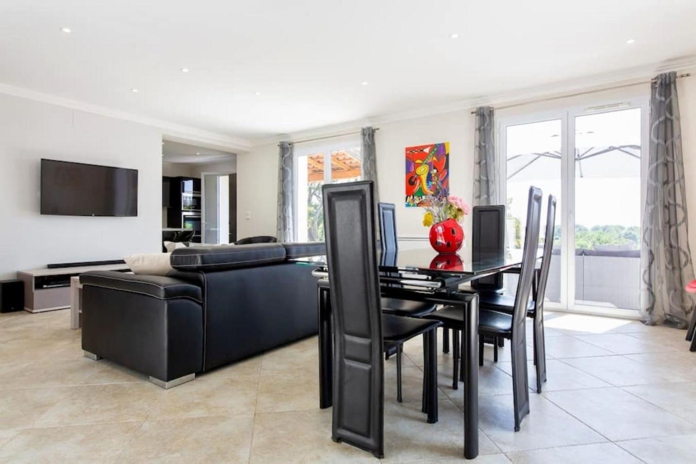 Côte d'Azur, Villa New Gold Dream with heated and privat pool, sea view — photo 4