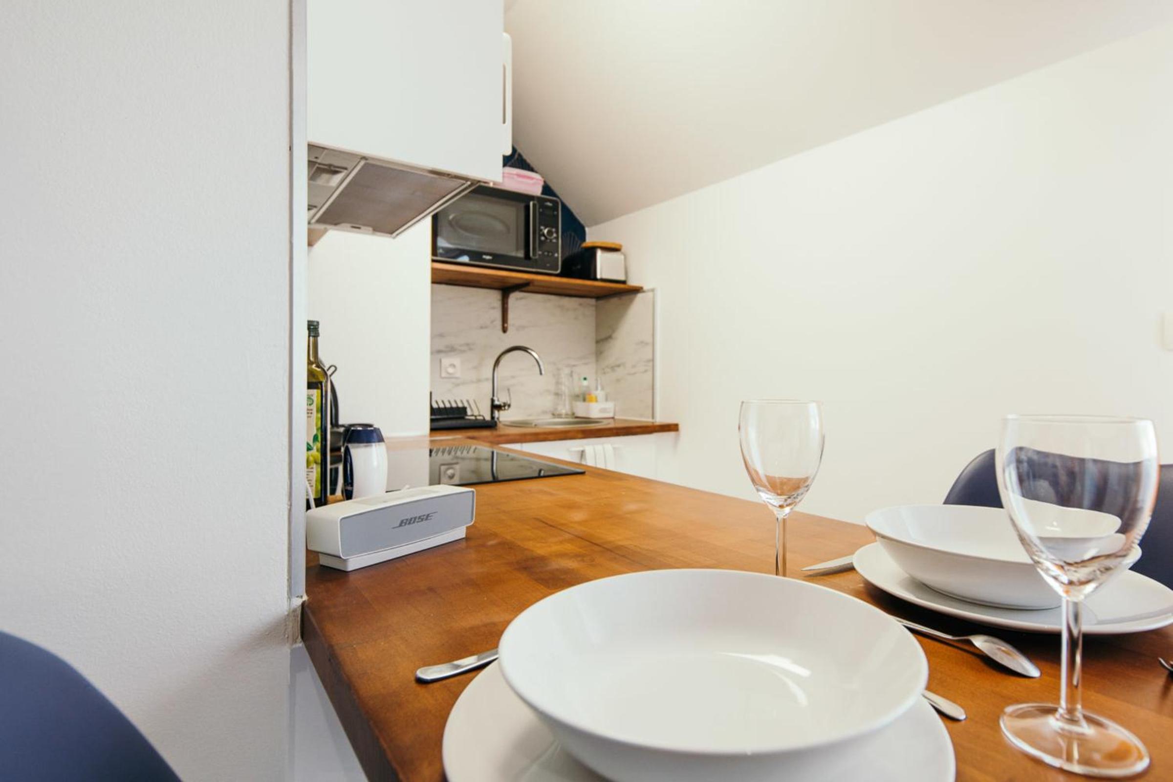 Studio Méan near Airbus and Chantiers Atlantique - wifi - parking