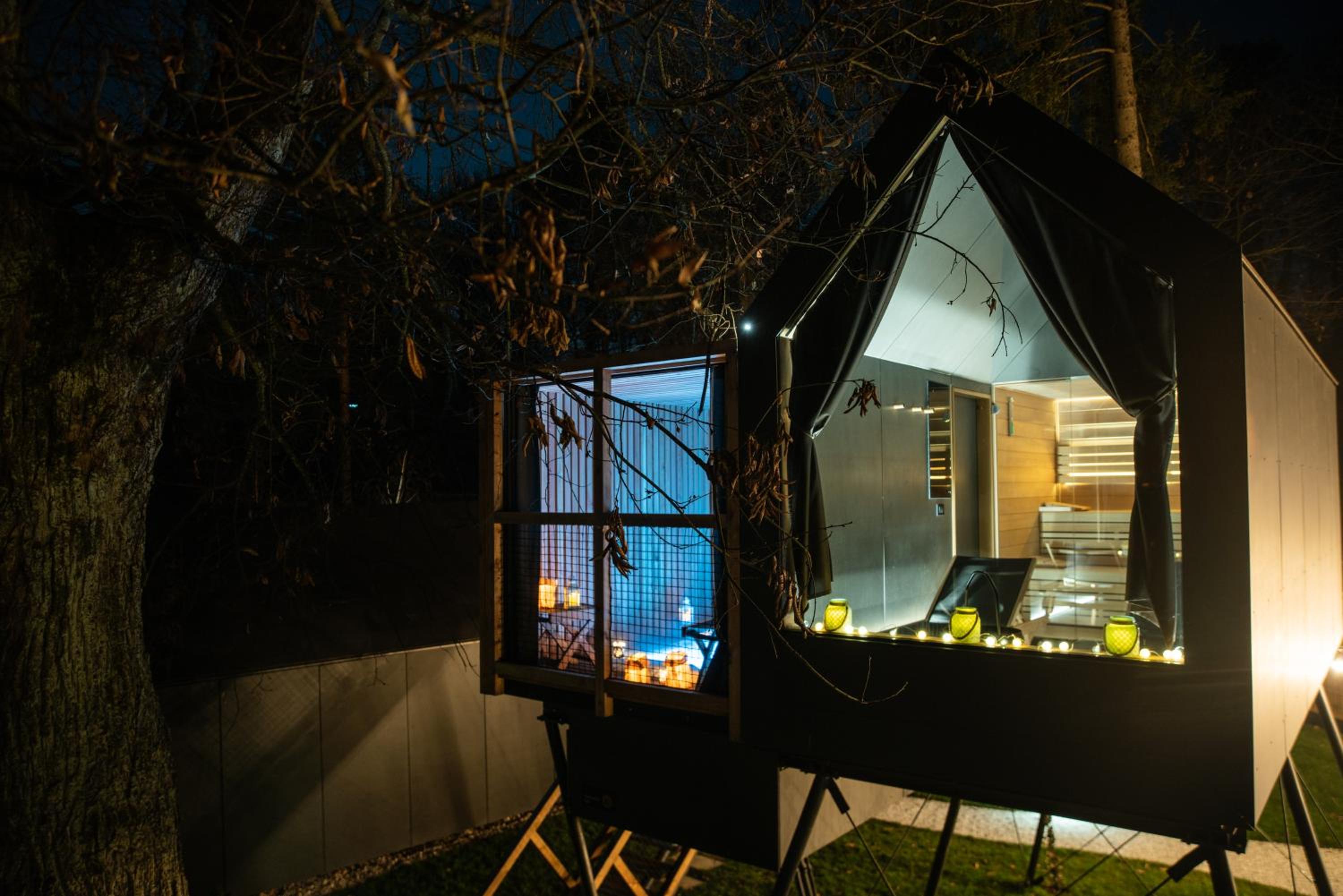 Luxury glamping Chocolate village