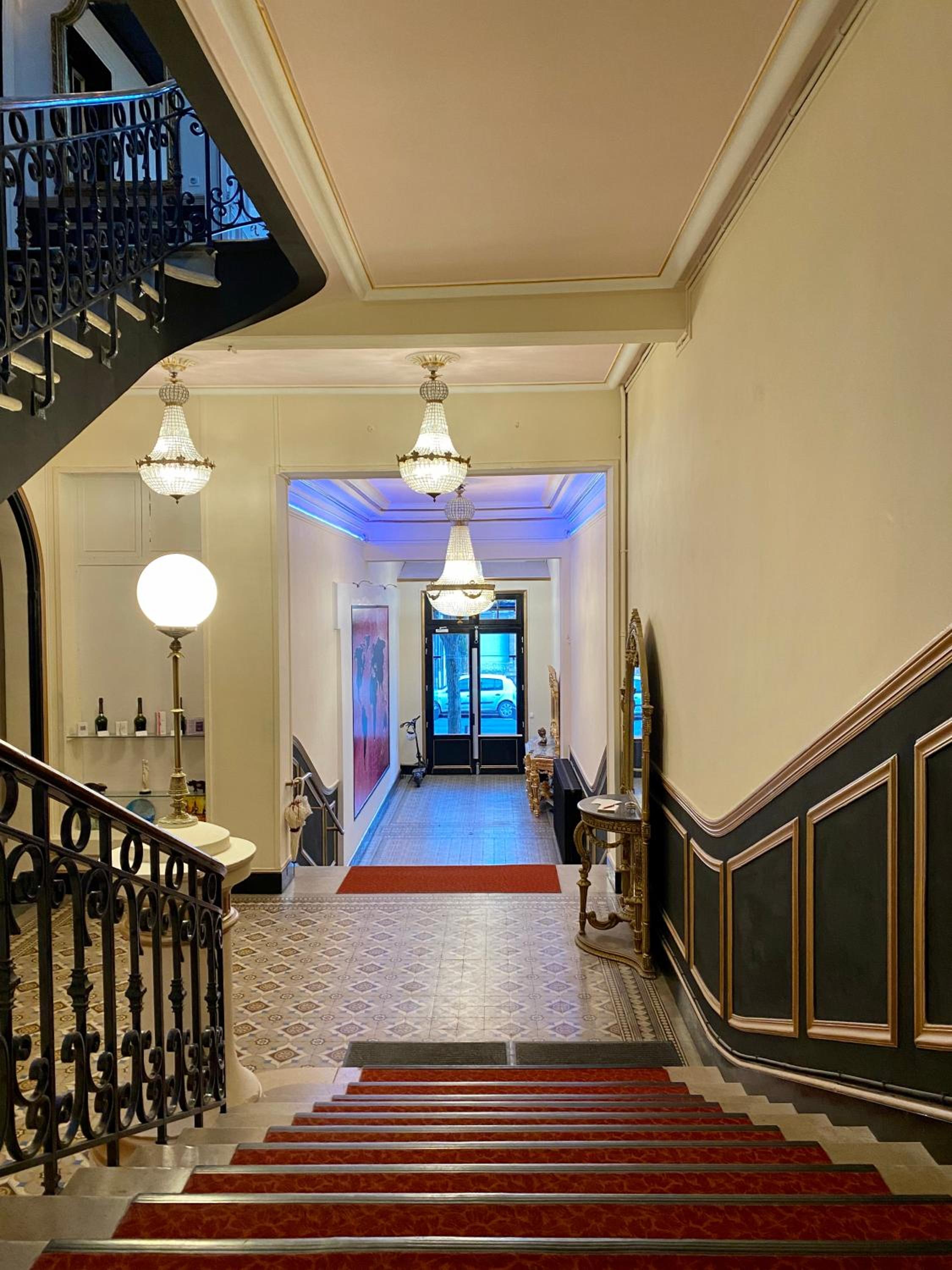 hotel reception