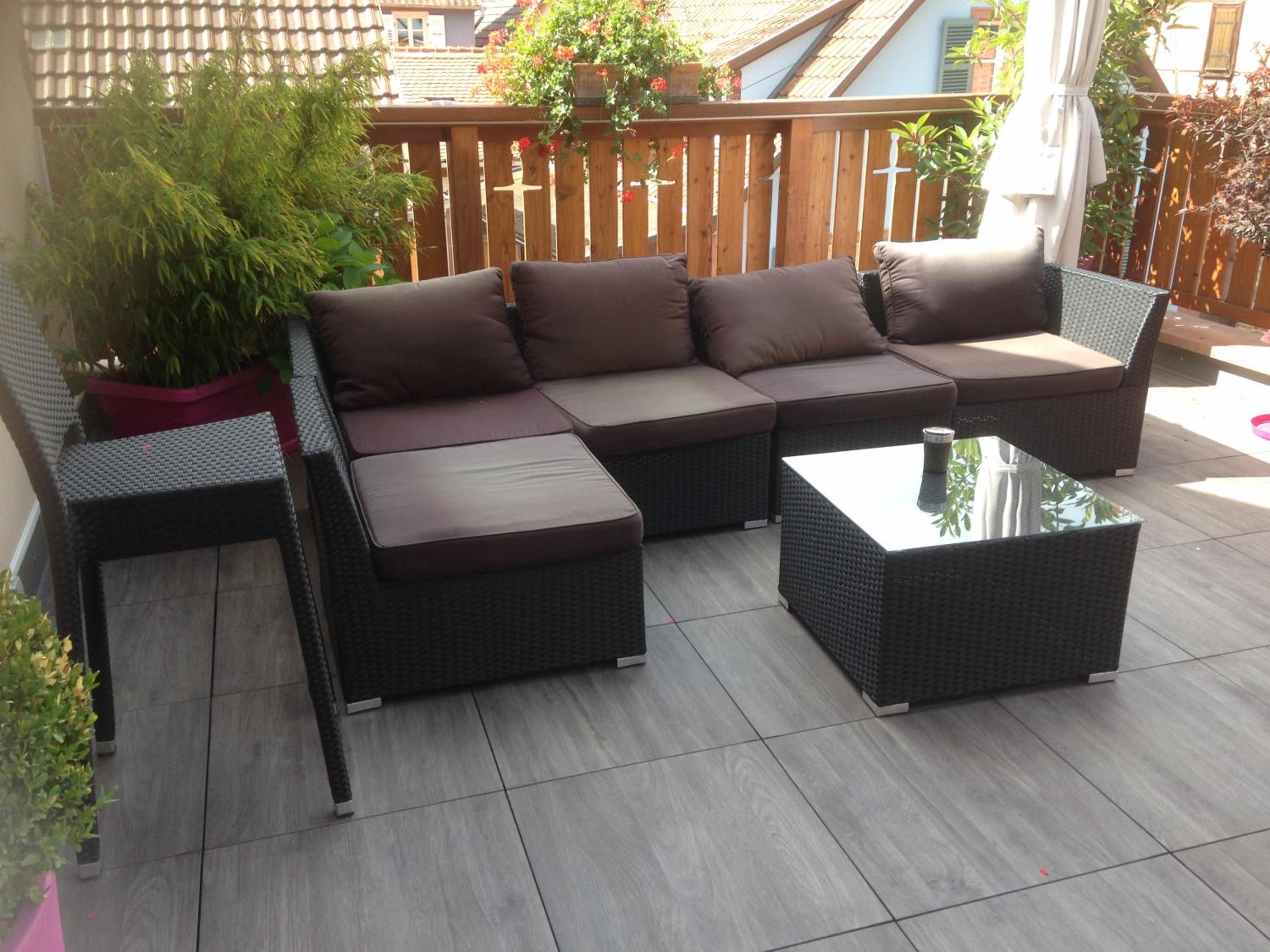 outdoor BBQ area