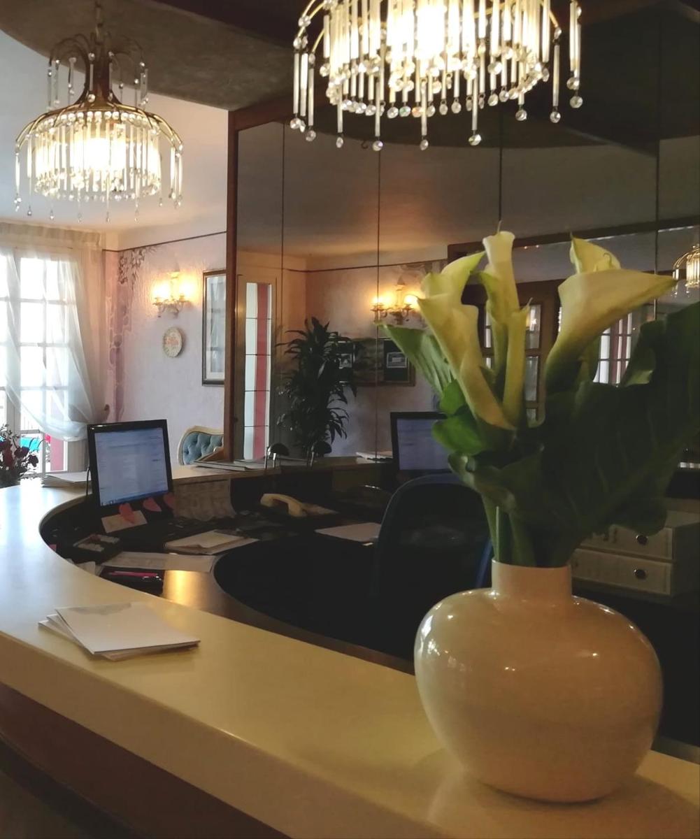 hotel reception