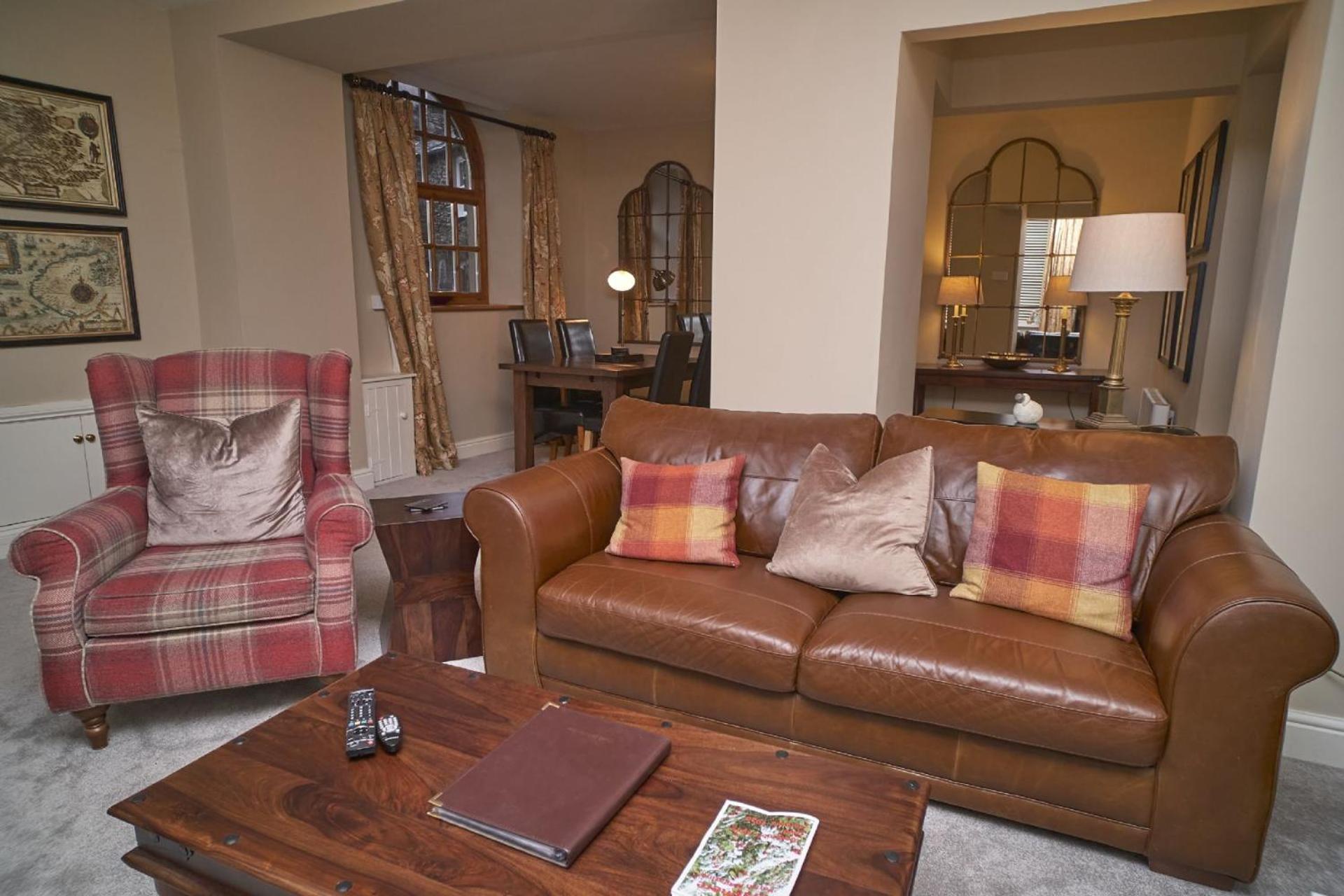 Old Bakers Cottage ground floor apartment centrally located in Grasmere with patio area view 2