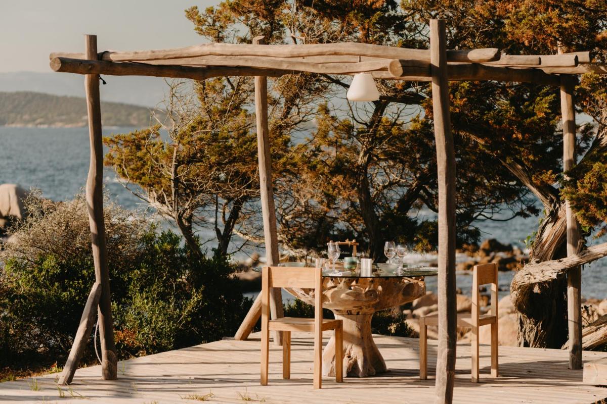 outdoor BBQ area