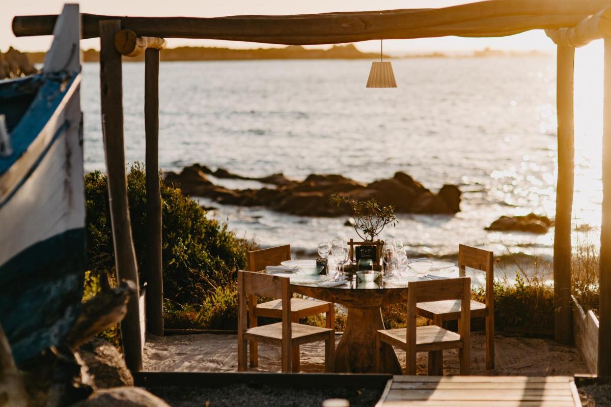 outdoor BBQ area