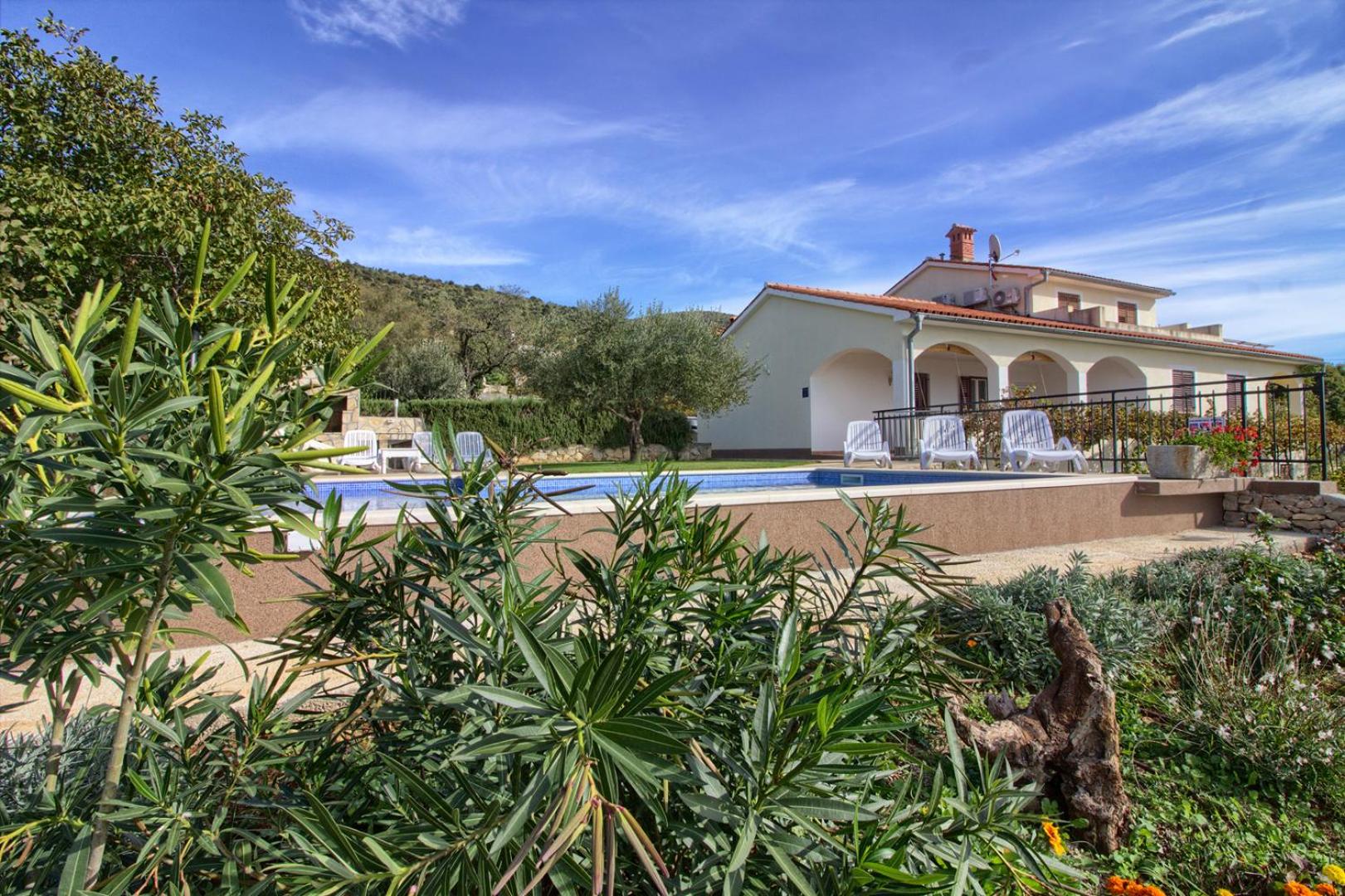 Beautiful villa Marevista with sea view and pool in Labin near Rabac view 5