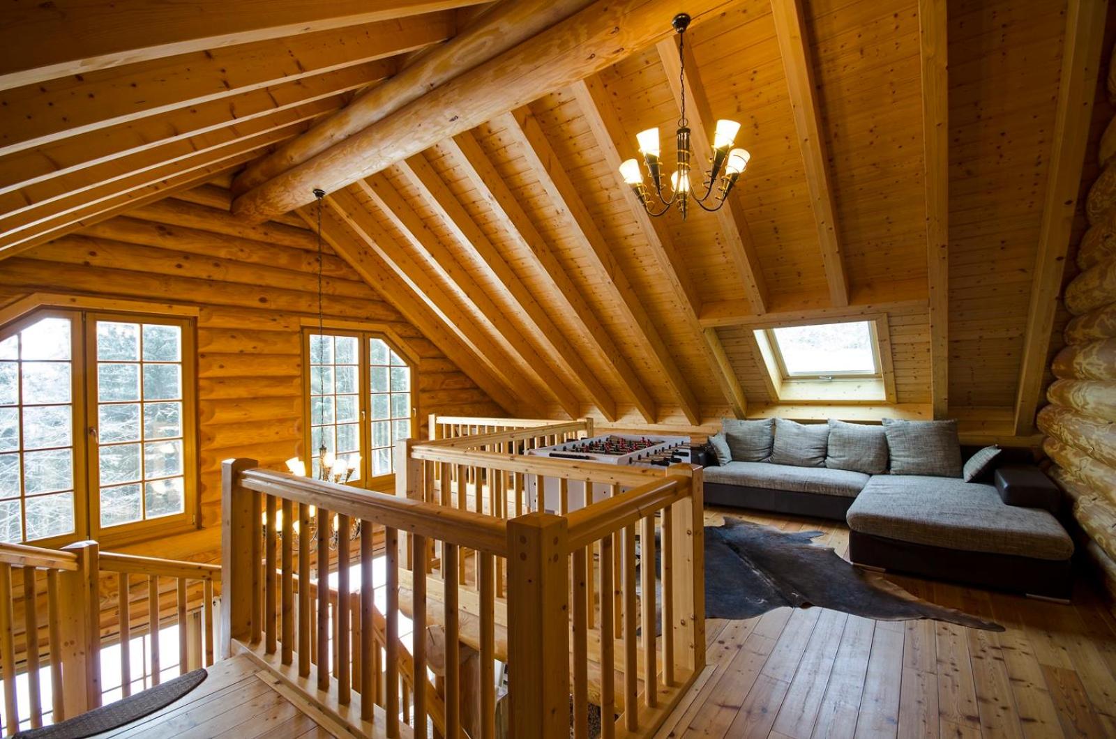 Luxus-Ferienhaus Blockhaus Chalet Nr 3 Toplage am Feldberg mit Sauna, Outdoor-Hottub, Kamin auf 1300m üM