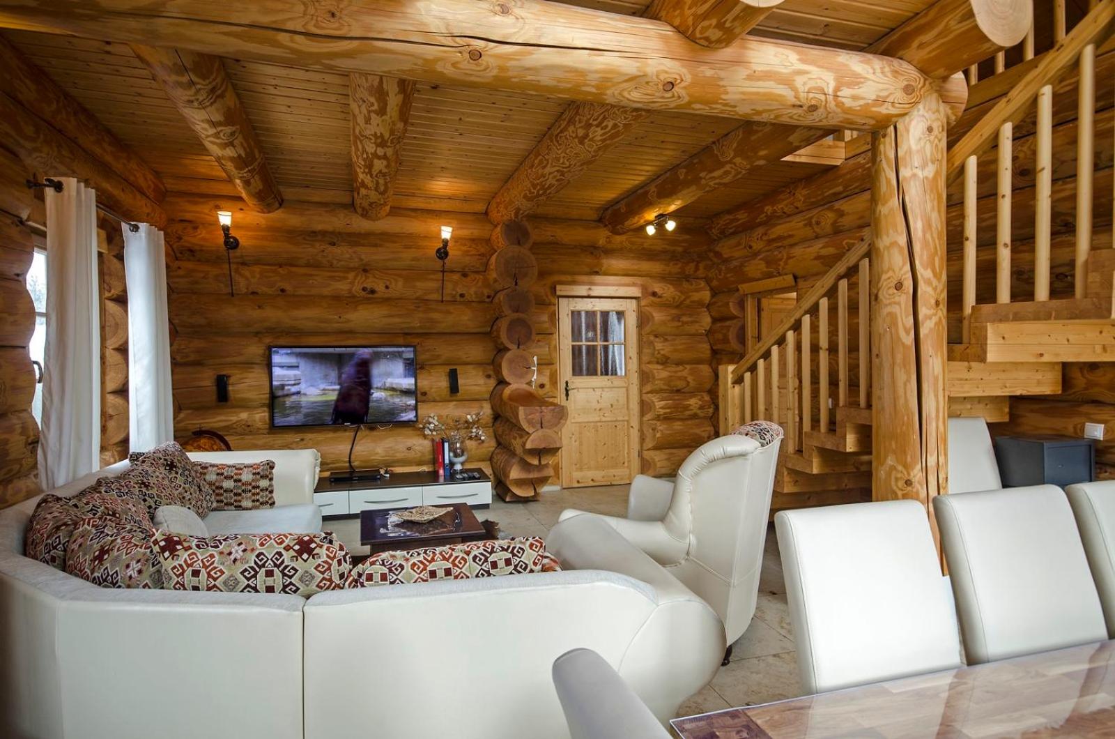 Luxus-Ferienhaus Blockhaus Chalet Nr 3 Toplage am Feldberg mit Sauna, Outdoor-Hottub, Kamin auf 1300m üM