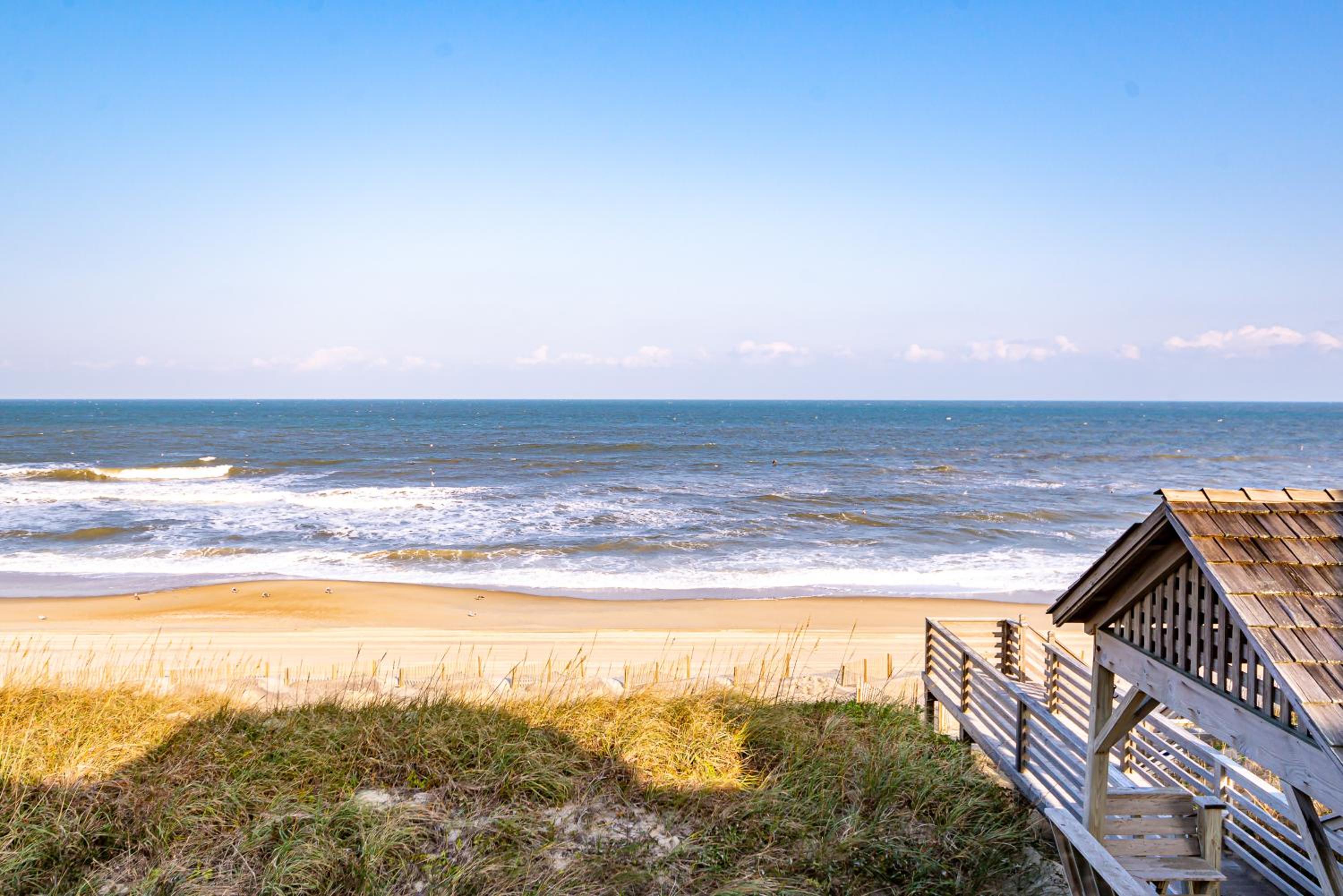 Point of View - Nags Head MP 15, Oceanfront, Ocean View, Elevator, Pool, Hot Tub, Gazebo
