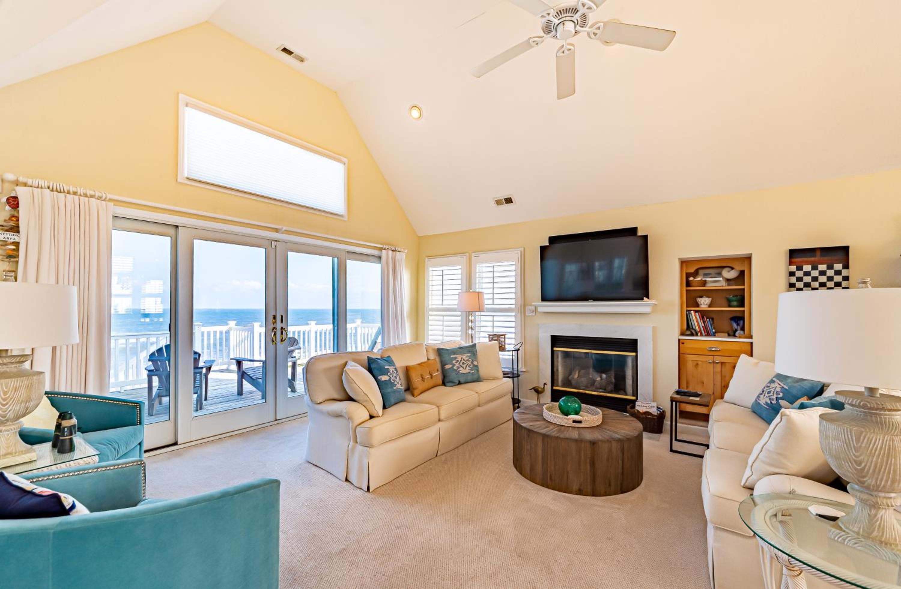 Point of View - Nags Head MP 15, Oceanfront, Ocean View, Elevator, Pool, Hot Tub, Gazebo