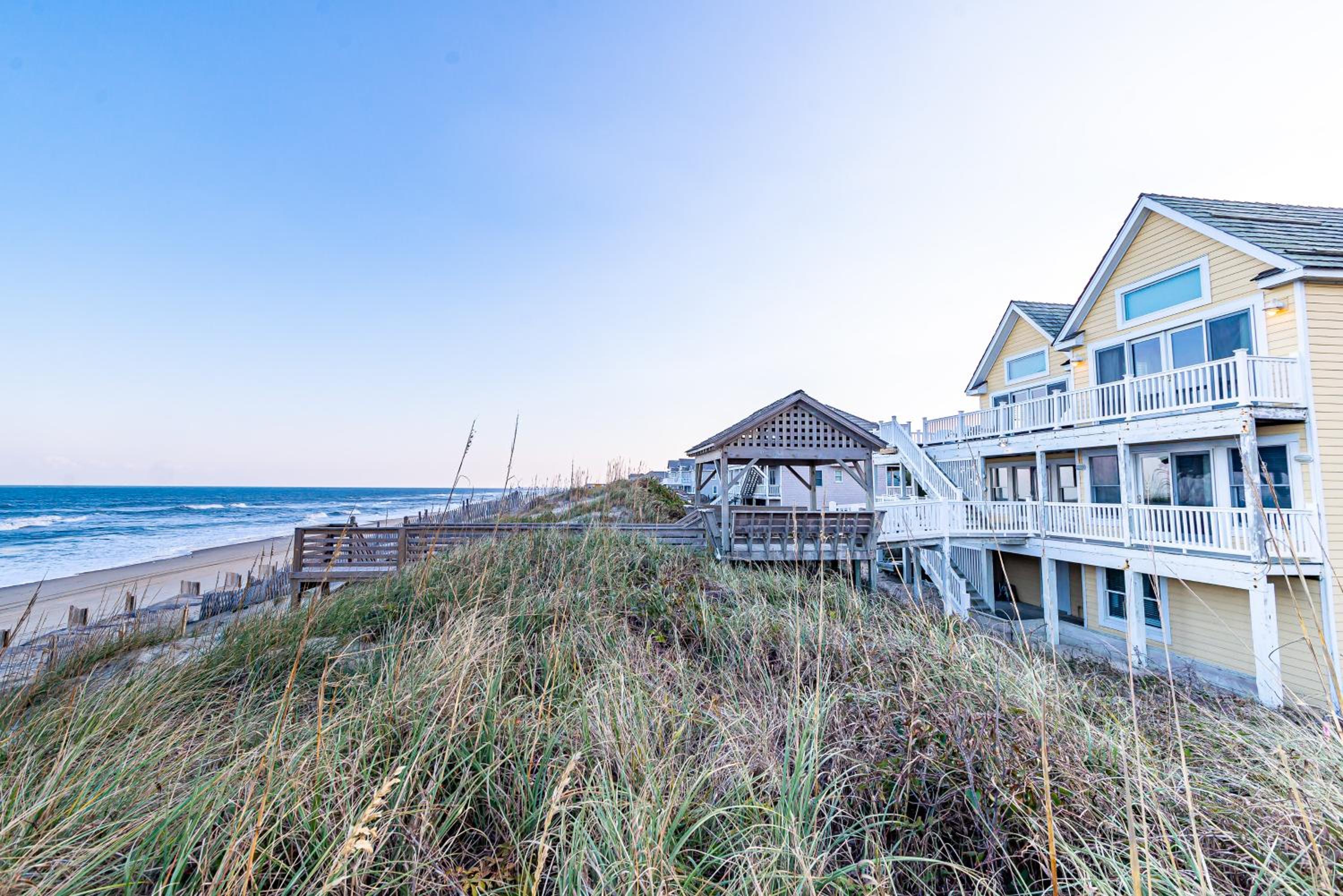 Point of View - Nags Head MP 15, Oceanfront, Ocean View, Elevator, Pool, Hot Tub, Gazebo