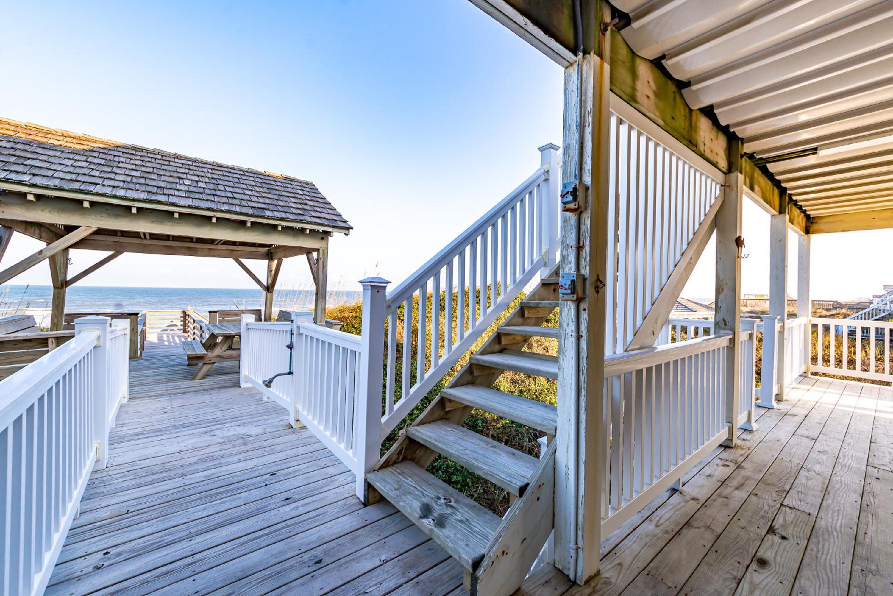 Point of View - Nags Head MP 15, Oceanfront, Ocean View, Elevator, Pool, Hot Tub, Gazebo