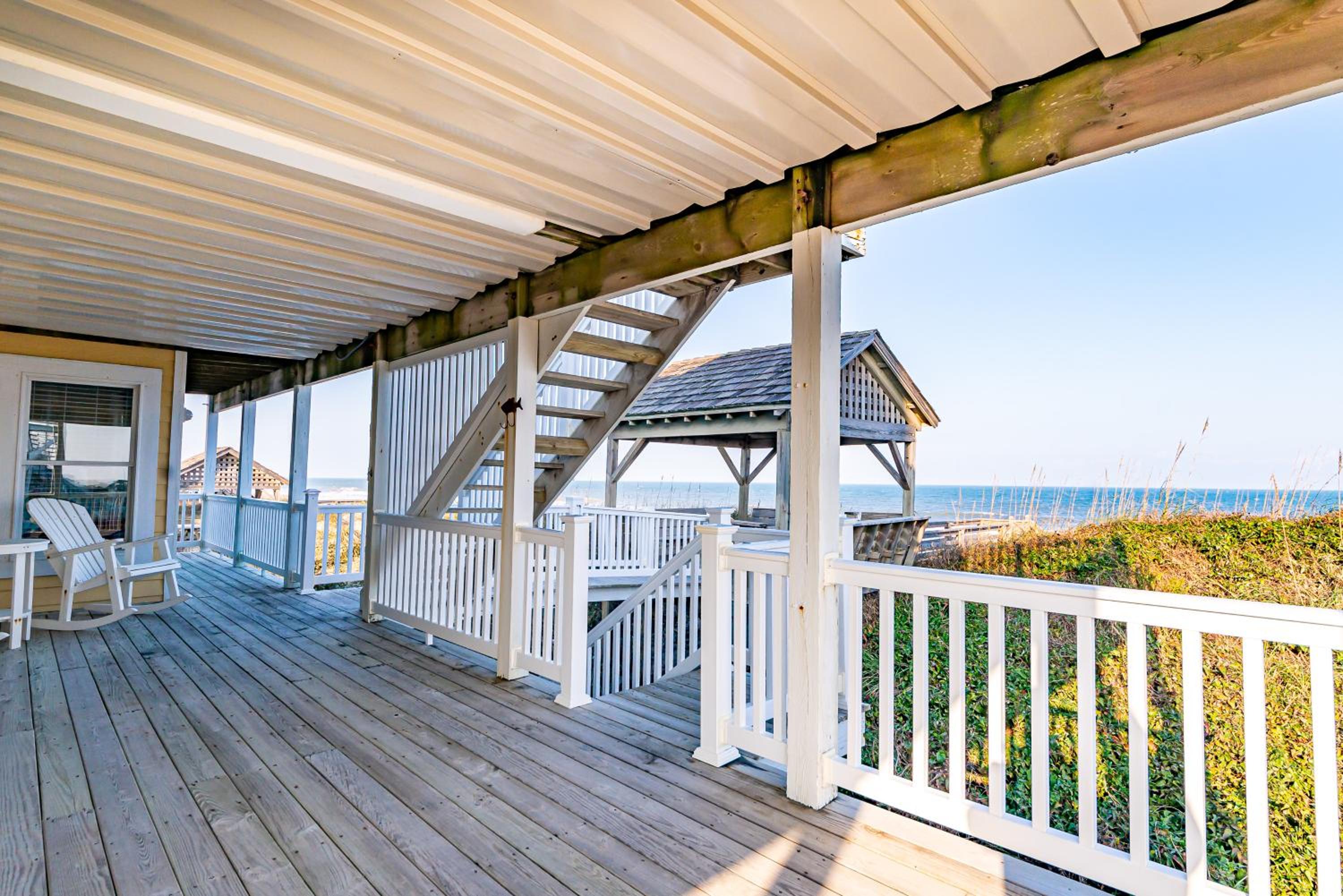 Point of View - Nags Head MP 15, Oceanfront, Ocean View, Elevator, Pool, Hot Tub, Gazebo