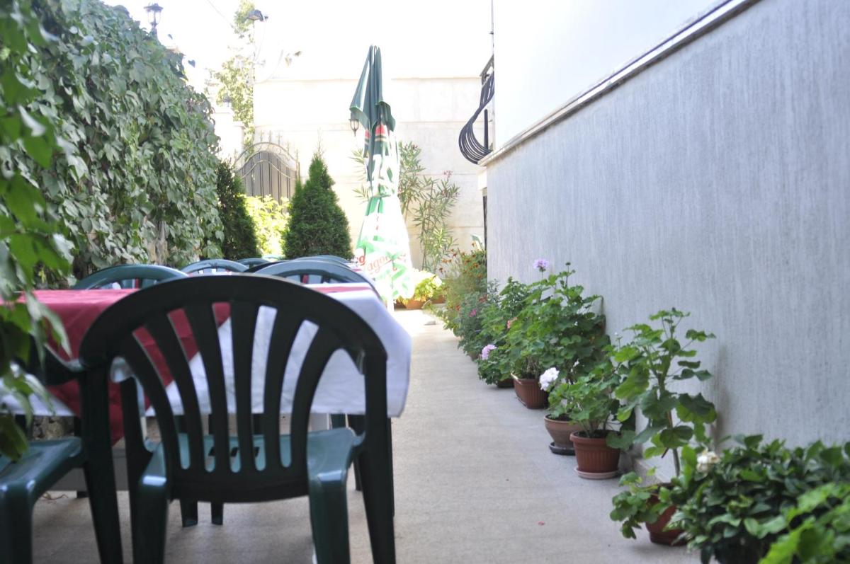 outdoor BBQ area