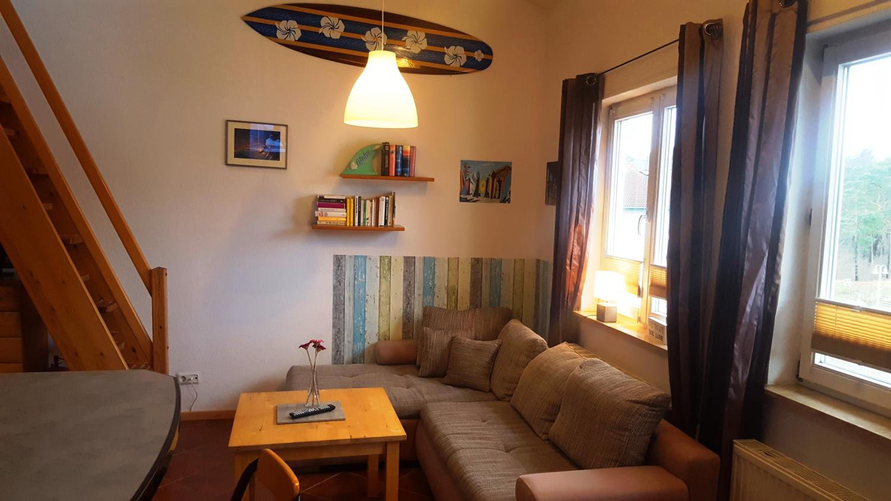 Ferienwohnung Wellenreiter 200 m zum Strand Fewo strandnah mit Balkon Parkplatz Wlan view 4