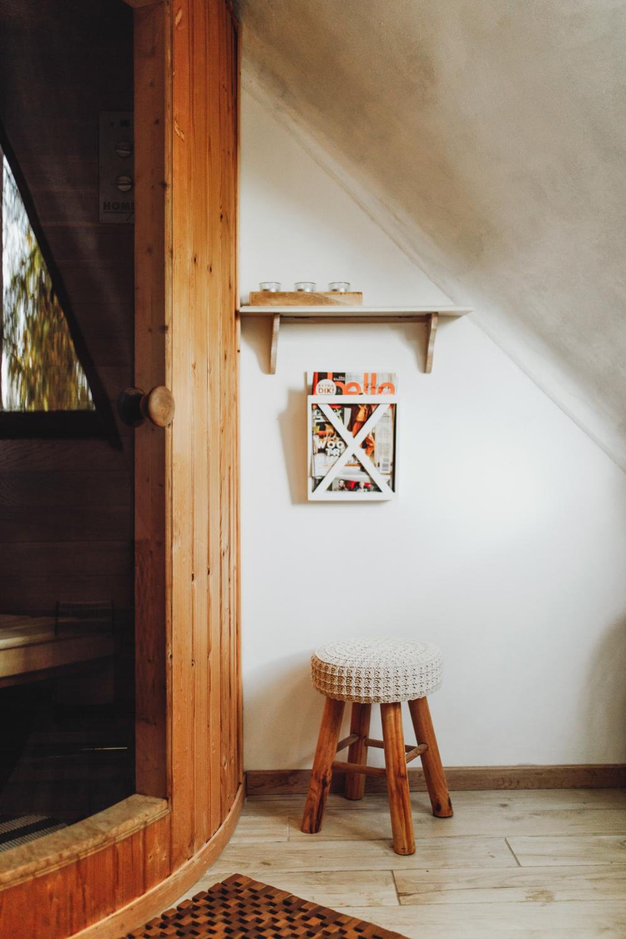 Chalet Scandinave avec sauna IR - In the Woods view 4
