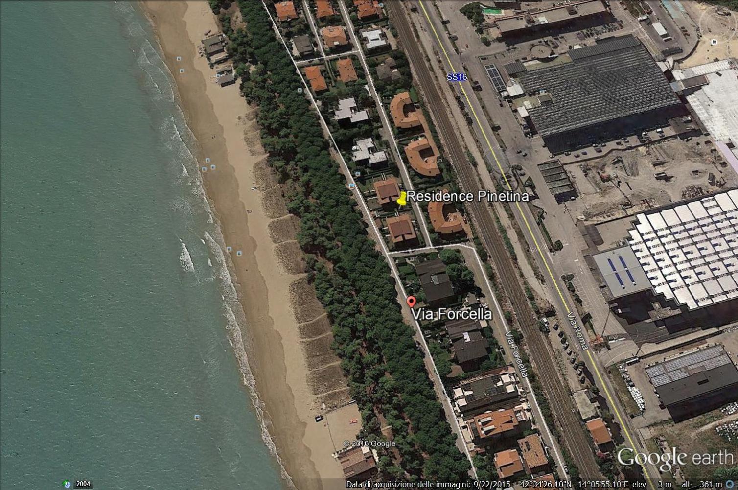 Pinetina Beach view 5