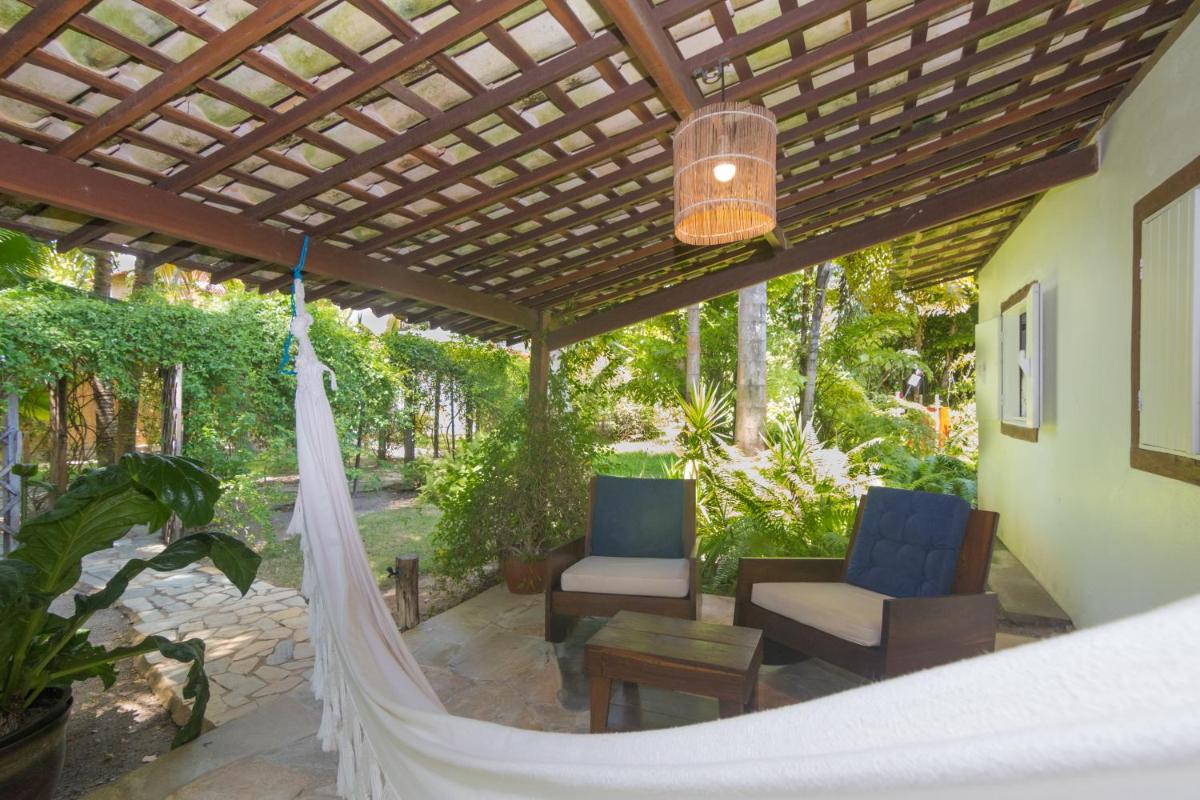 outdoor BBQ area