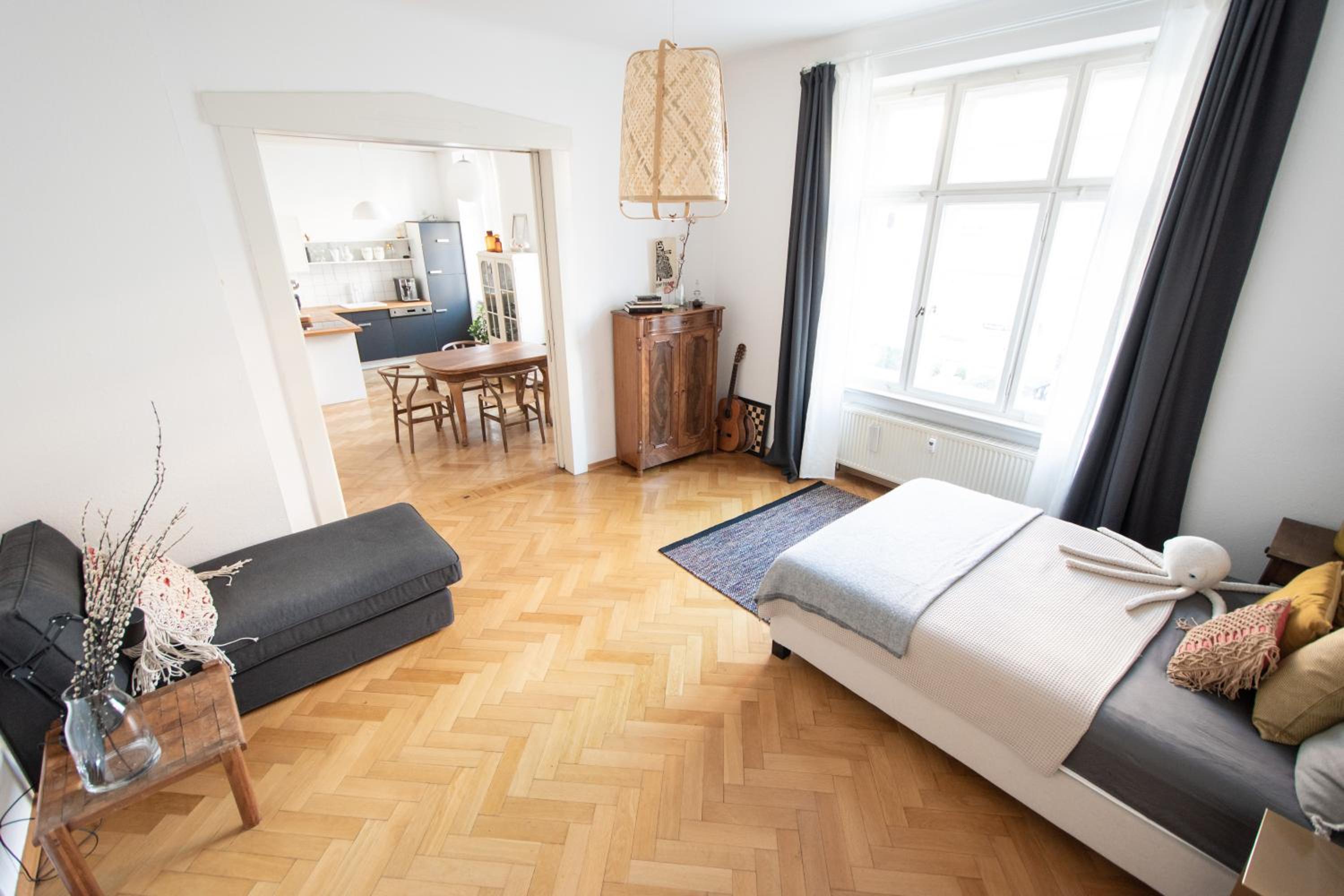 Modern design im klassischem Altbau