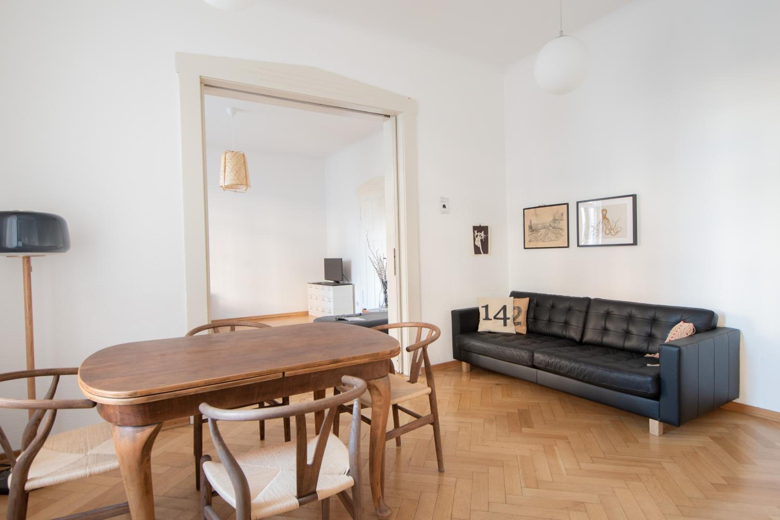 Modern design im klassischem Altbau